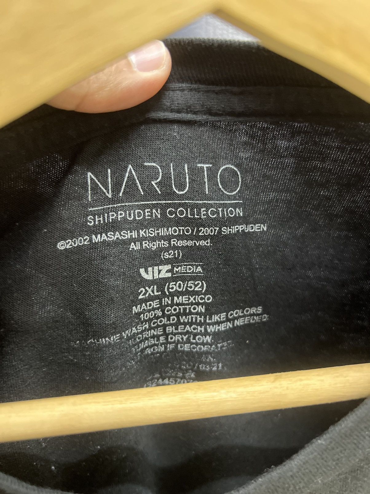 Anime Y2K Naruto Shippuden Japanese Manga Anime tee Size US XXL / EU 58 / 5 - 4 Thumbnail