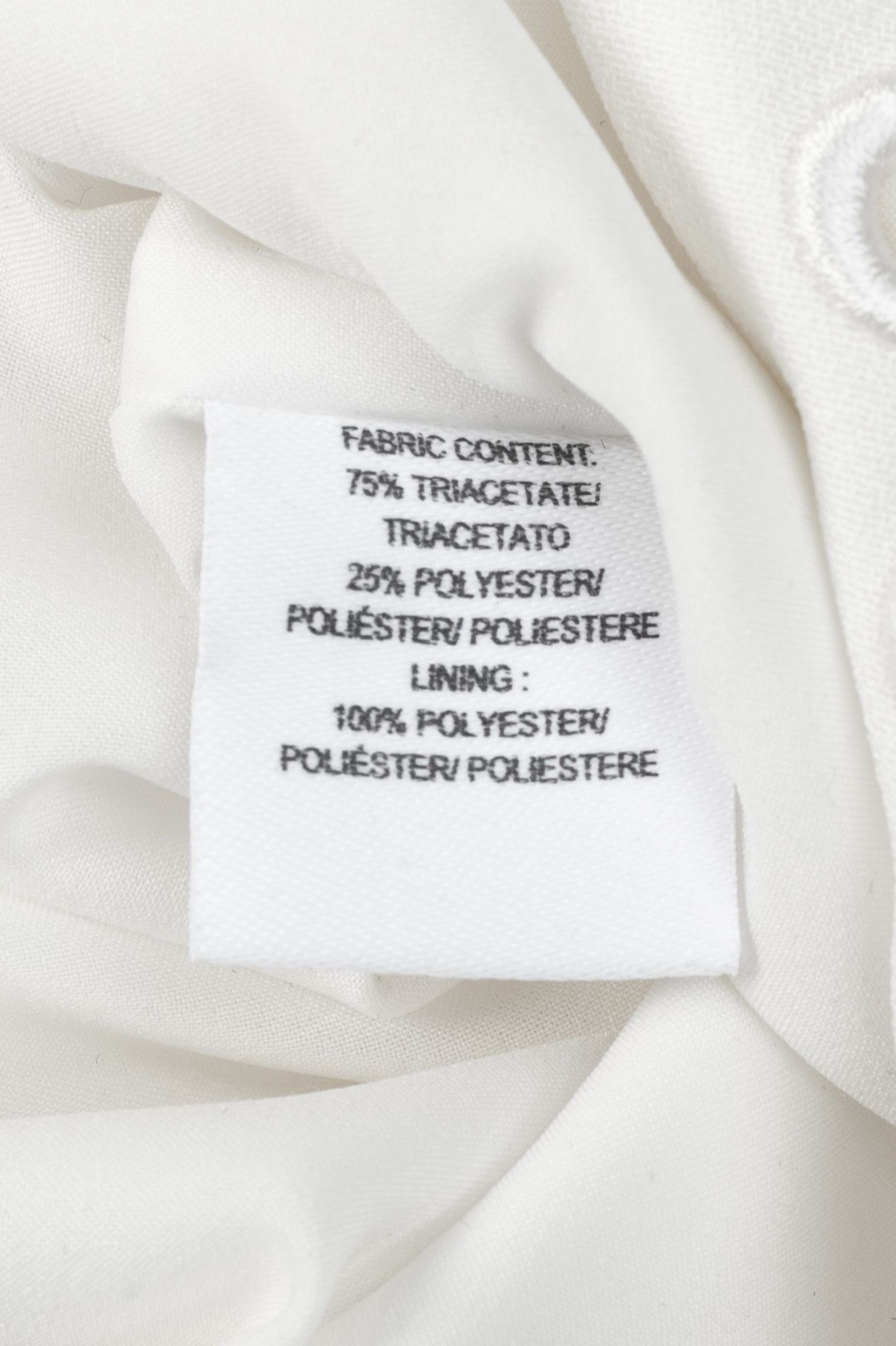 Derek Lam 10 Crosby Derek Lam 10 Crosby White Crepe Grommet Laces Mini Dress Size M / US 6-8 / IT 42-44 - 9 Thumbnail