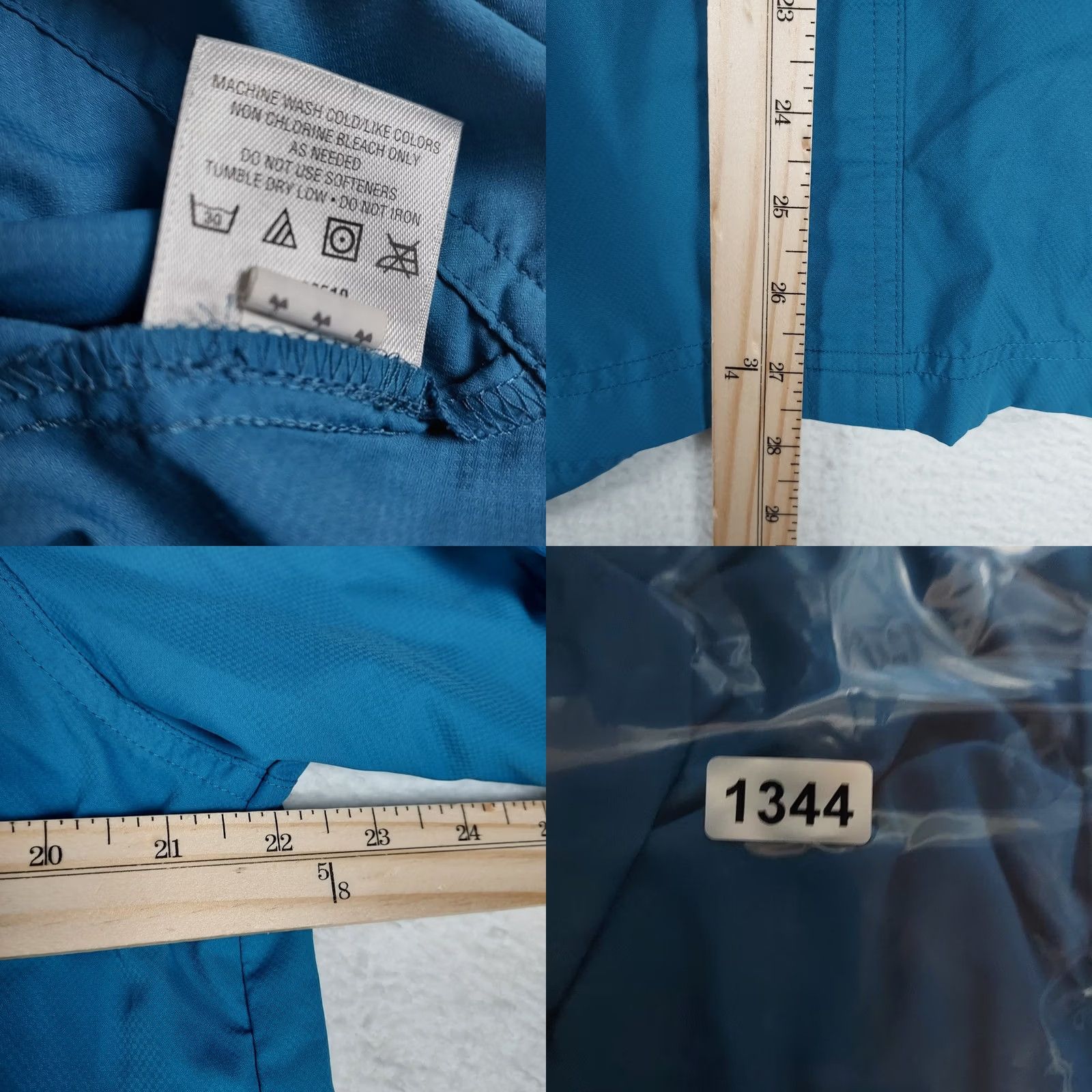 Under Armour Under Armour Men Long Sleeve Fishing Shirt Blue Medium Loose Fit Crew Neck Pullover Breathable Polyester Logo Size US M / EU 48-50 / 2 - 8 Thumbnail
