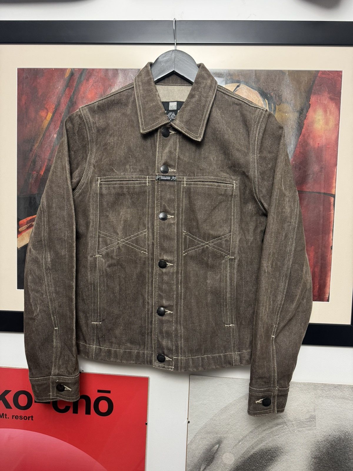 Marithe + Francois Girbaud Marithe Francos Girbaud Denim Jacket Vintage Jeans Washed Size US S / EU 44-46 / 1 - 1 Thumbnail