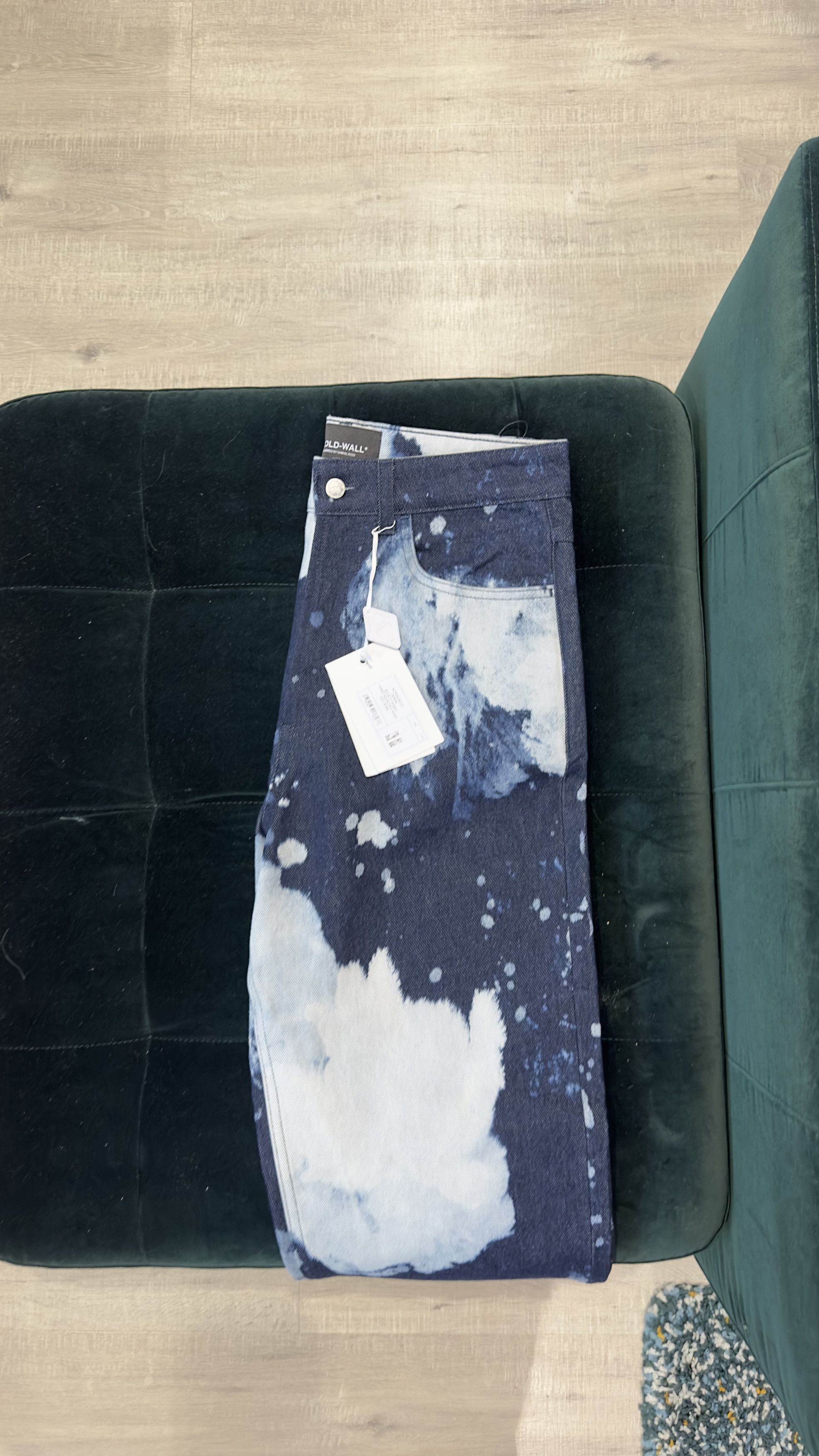 A-COLD-WALL* bleached wide-leg jeans Size US 28 / EU 44 - 7 Thumbnail