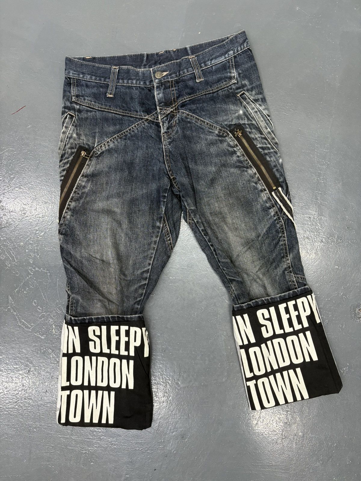 If Six Was Nine × PPFM × Seditionaries PPFM dual design bondage star jeans Size US 34 / EU 50 - 1 Thumbnail