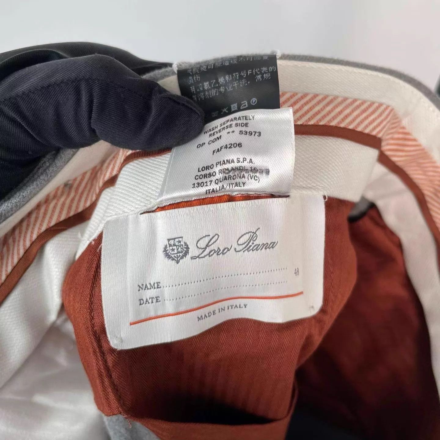 Loro Piana Loro Piana Gray Men's Casual Trousers 48 with Tags Size US 32 / EU 48 - 3 Thumbnail