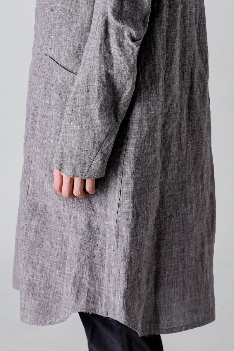 Devoa 100% Ramie Long Shirt JP 1 US S-M Size US S / EU 44-46 / 1 - 17 Thumbnail