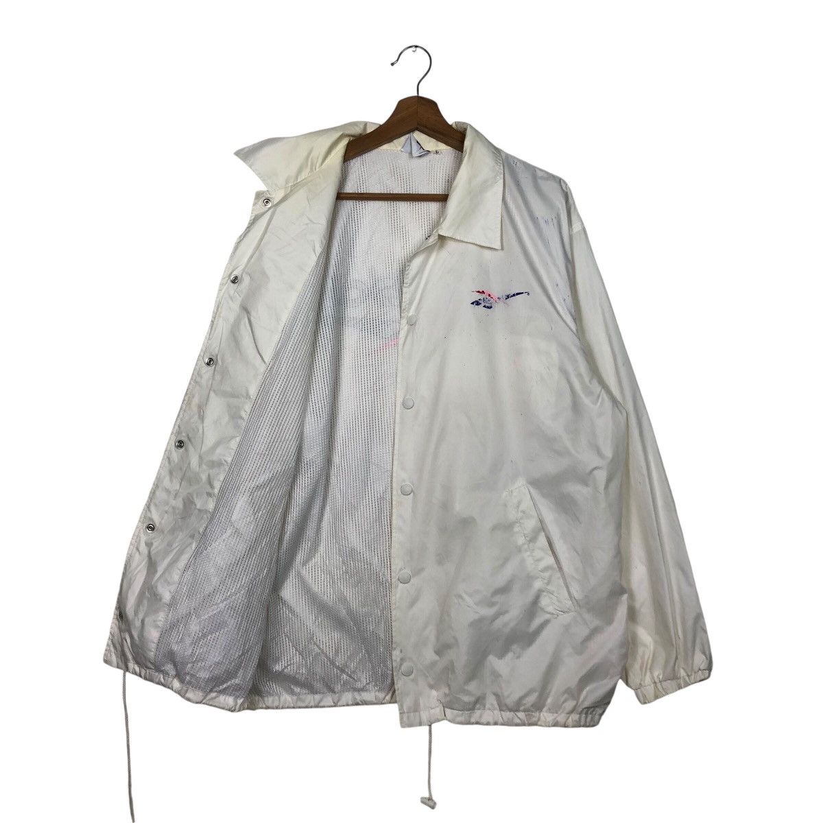 Japanese Brand × Vintage 📌Vintage Bomber Jacket Reebok Big Logo Spell Out Size US L / EU 52-54 / 3 - 12 Thumbnail