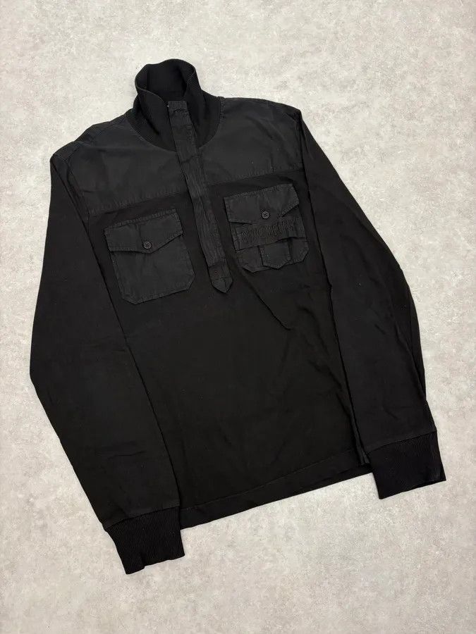 Dirk Bikkembergs 2010s Bikkembergs Black Cargo Polo Shirt Size US M / EU 48-50 / 2 - 4 Thumbnail