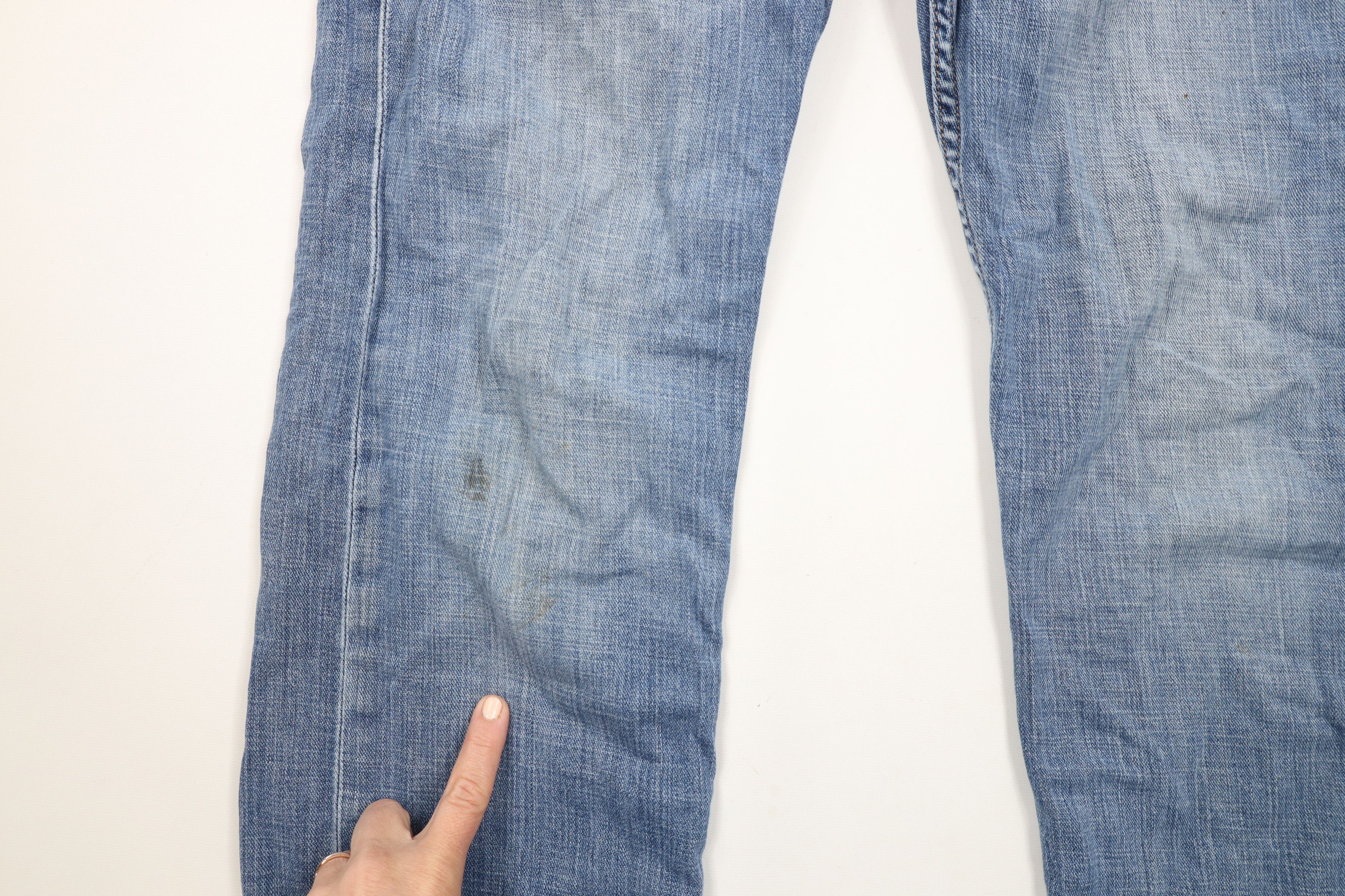 Levi's × Vintage Vintage Y2K Levis 505 Regular Fit Straight Leg Jeans Blue Size US 32 / EU 48 - 7 Thumbnail