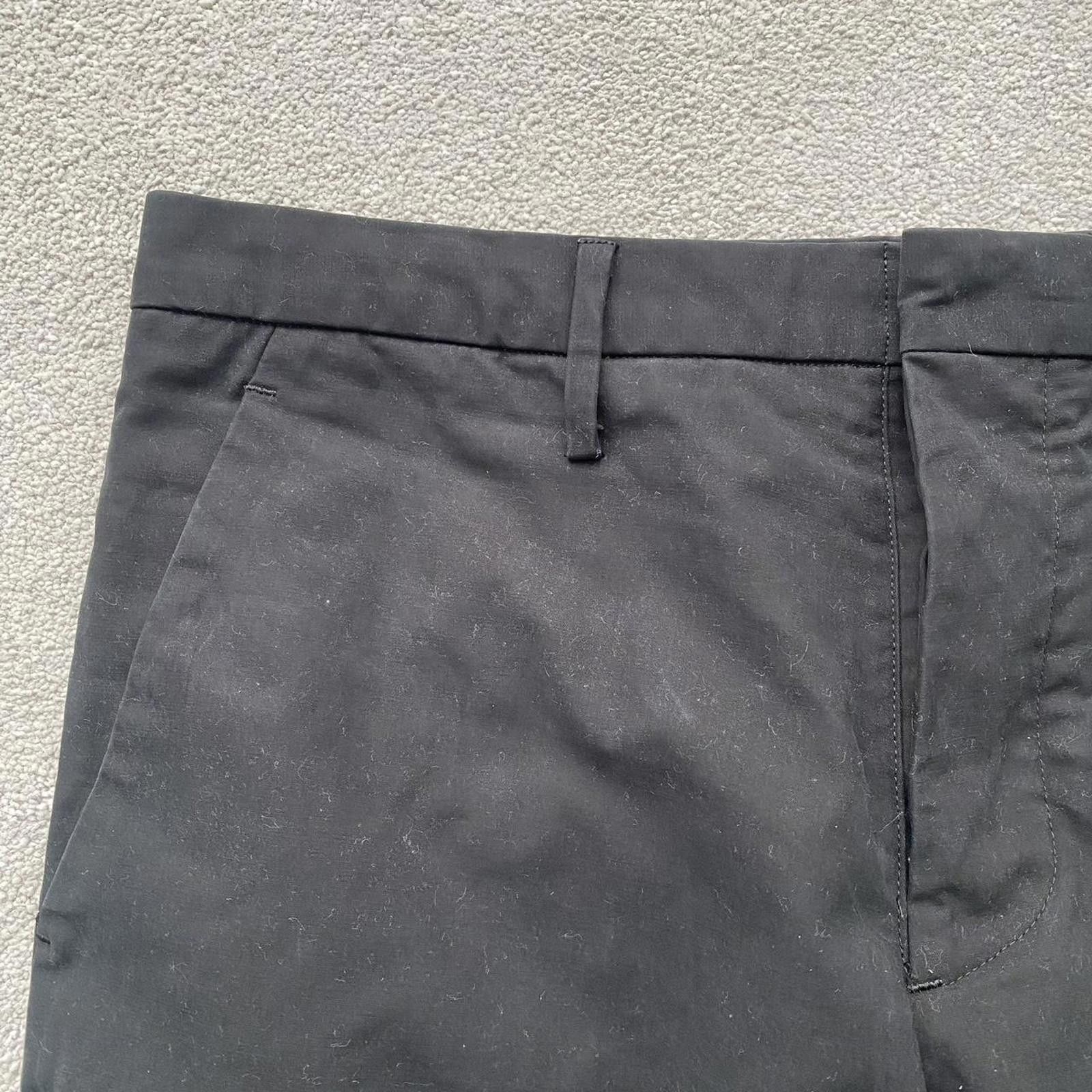 Helmut Lang Helmut Lang Black Chino Trousers Size US 31 - 2 Thumbnail