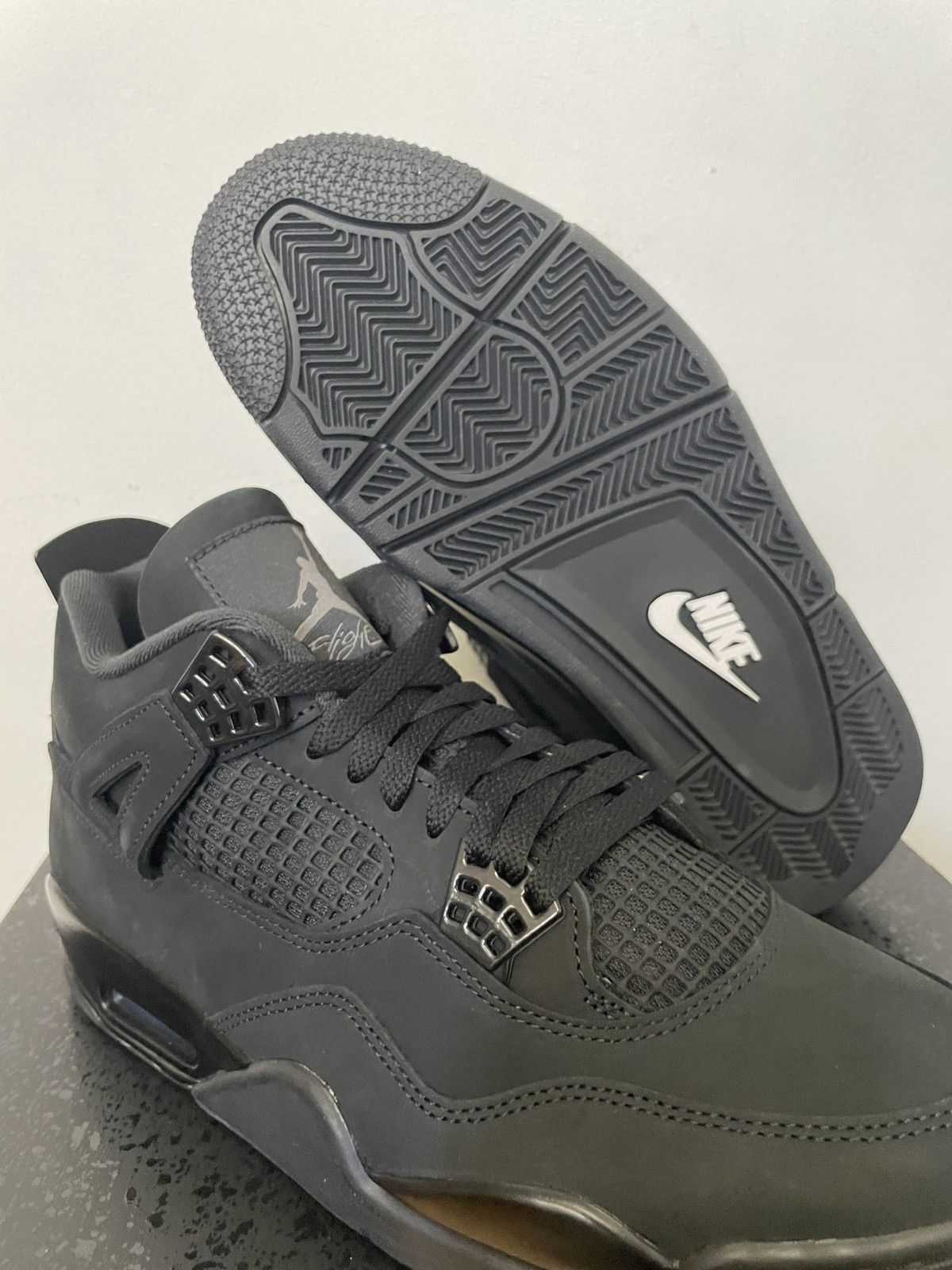 Nike Nike Air Jordan 4 “Black Cat” 2025 Size 11 Size US 11 / EU 44 - 5 Thumbnail