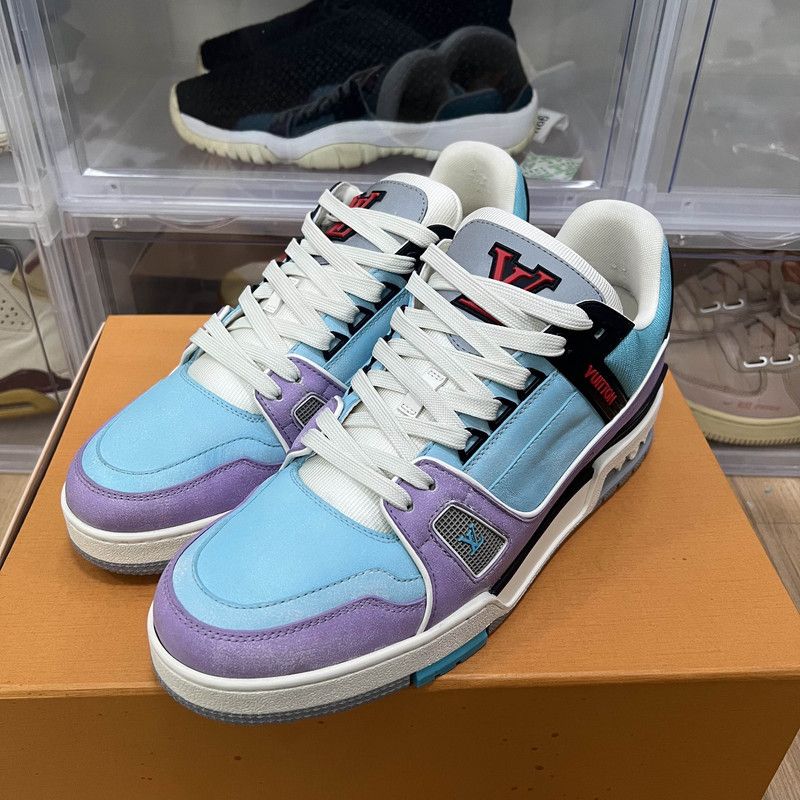 Louis Vuitton Louis Vuitton Trainer Low-Top Sneakers for Women 0079 Size US 10 / IT 40 - 1 Thumbnail