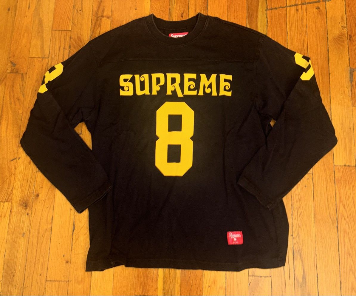シャツ Supreme Affiliated L/S Football Top M sz Supreme Affiliated L/S Football Top Black Men's - SS25 - US