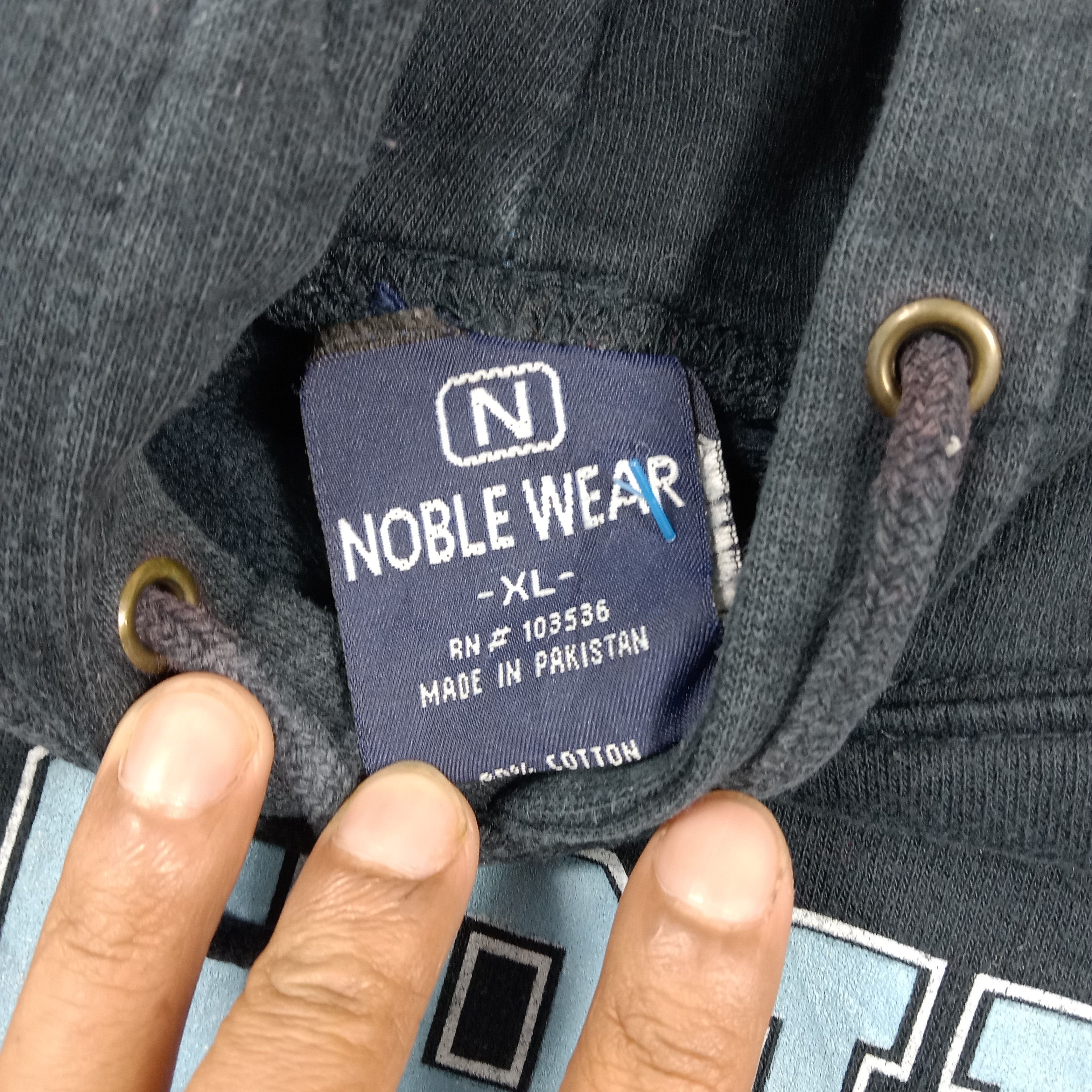 Vintage FLORIDA Noble Wear Streetwear Hoodies C277N11 Size US XL / EU 56 / 4 - 3 Thumbnail
