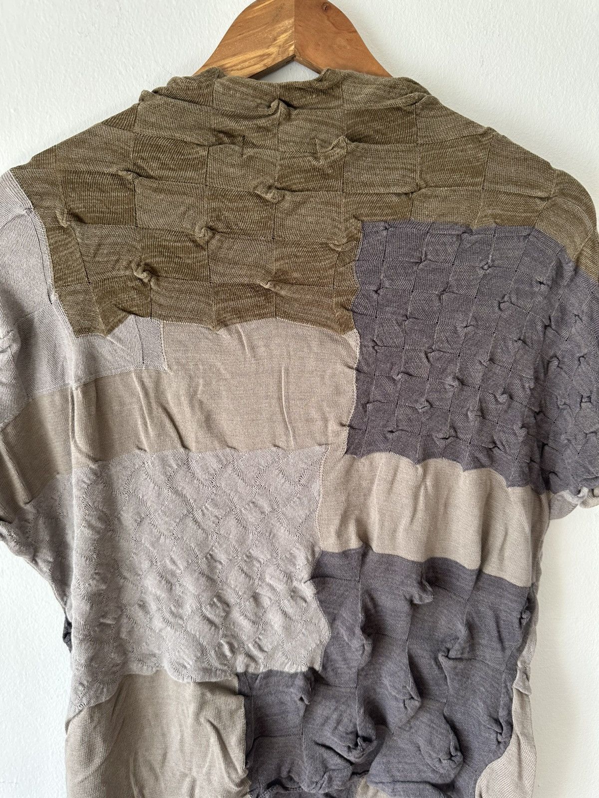 GOSTAR DE FUGA Fuga Fuga Spike Patchwork Textured Knit Size US L / EU 52-54 / 3 - 6 Thumbnail