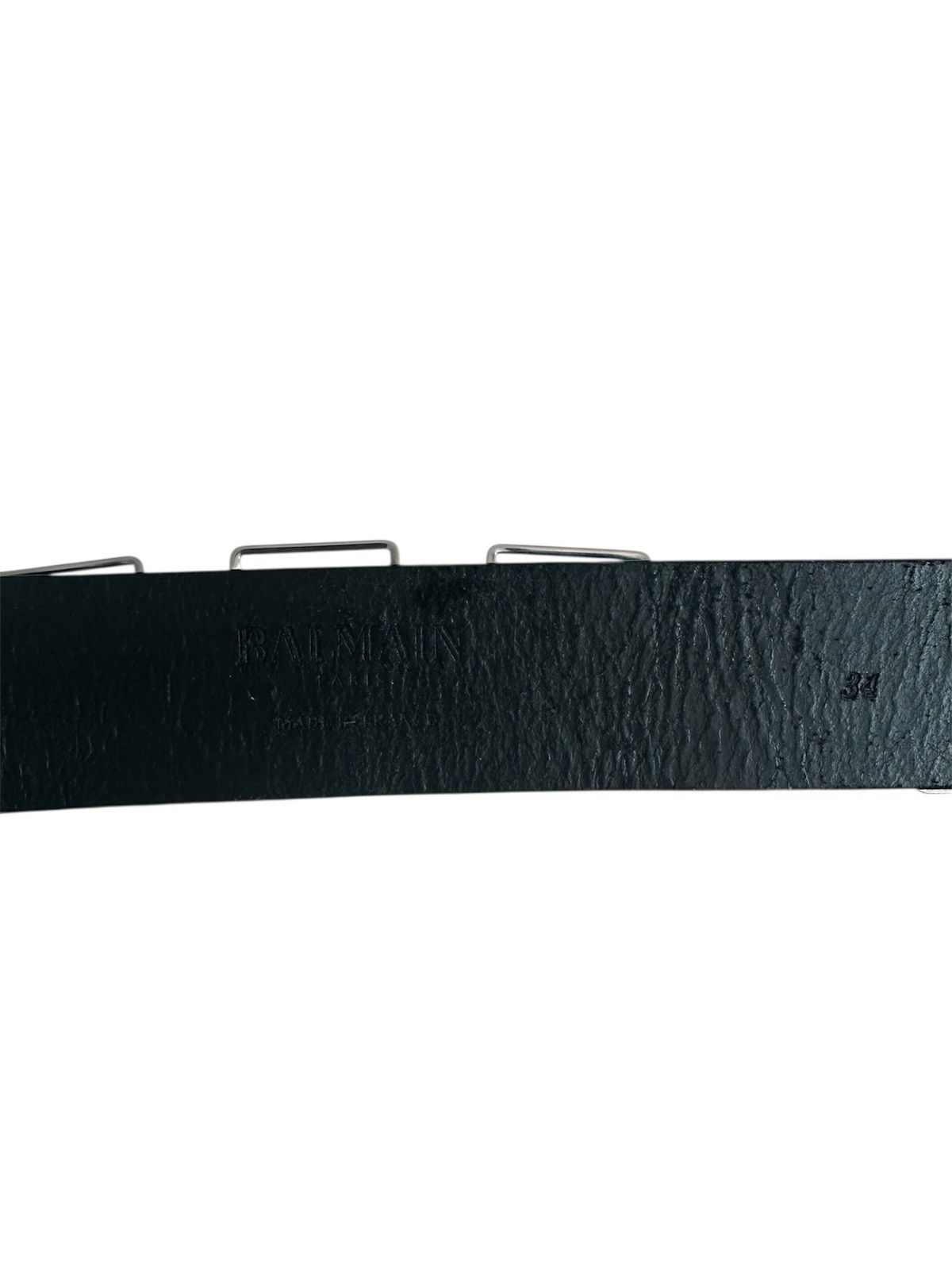 Balmain Balmain SS11 Metal Plate Stud Belt Size ONE SIZE - 6 Thumbnail