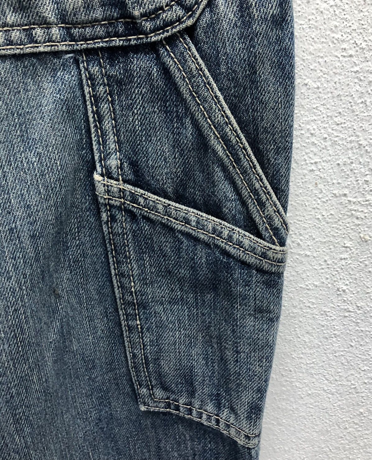 Japanese Brand Vintage Japanese Brand Retro Girl Basic Jeans Overalls Size US 33 - 13 Thumbnail