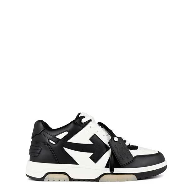 image of Off White O1G2R1Mq0524 Trainers In Black & White Shoes in Black/White, Men's (Size 8)