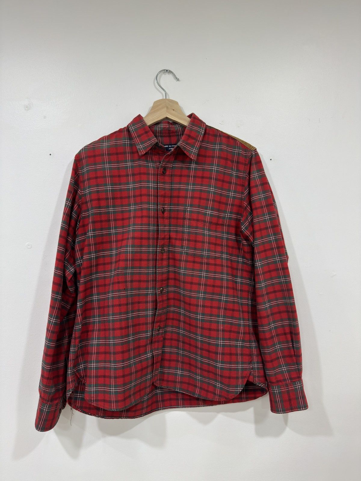 Comme des Garcons Comme des garcons homme plaid shirt Size US M / EU 48-50 / 2 - 1 Thumbnail