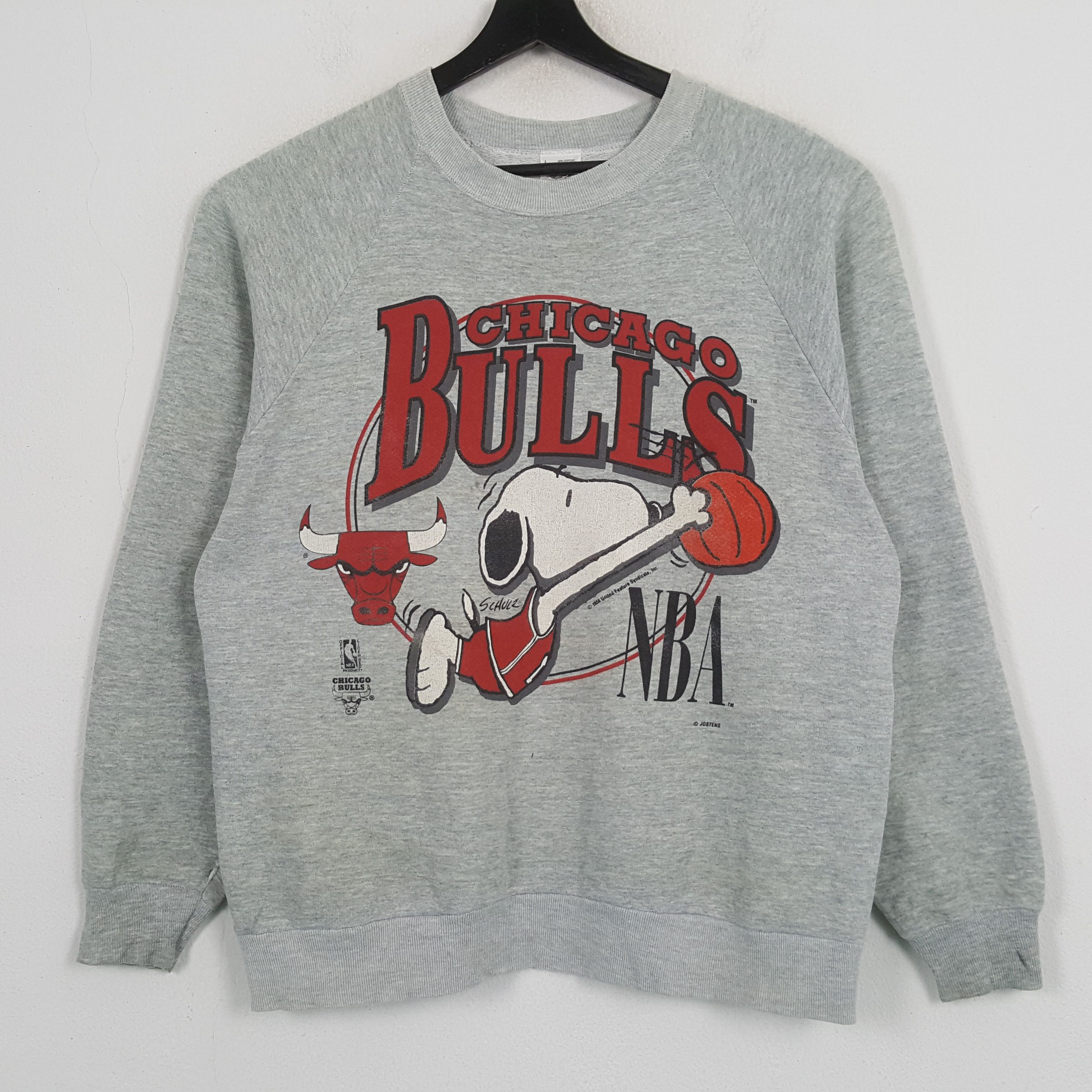 NBA BULLS CHICAGO X Snoopy Cartoon Vintage Sweatshirt C292N13 Size US M / EU 48-50 / 2 - 1 Thumbnail