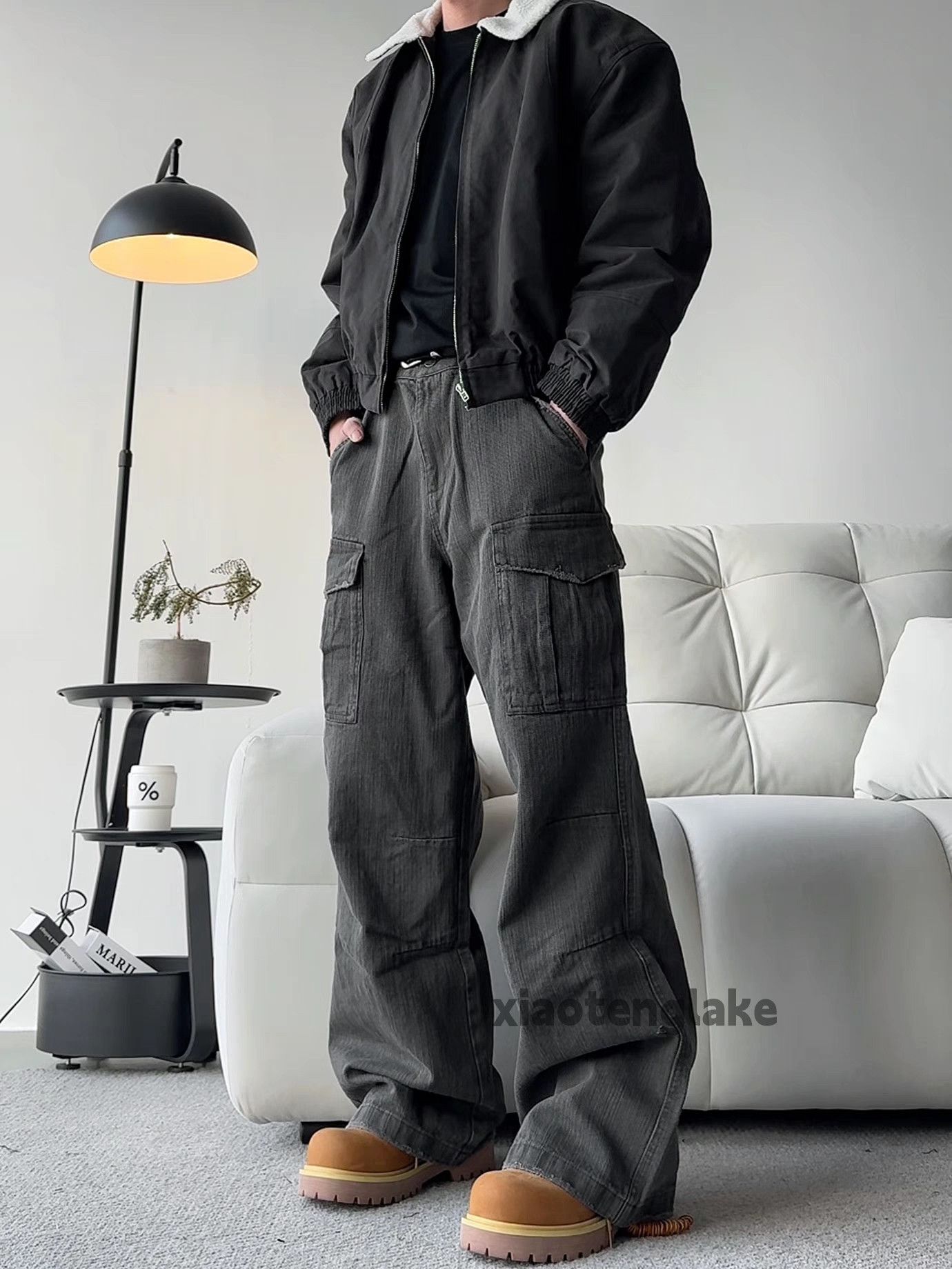 Designer × Japanese Brand × Vintage washed faded cleanfit utility military tactical cargo pants Size US 26 / EU 42 - 4 Thumbnail