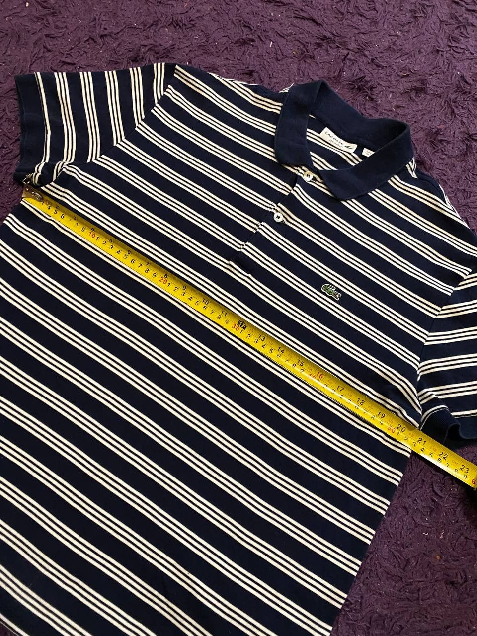 Lacoste LACOSTE Striped Polo Shirt Everyday Fit STREETWEAR Size US L / EU 52-54 / 3 - 8 Thumbnail