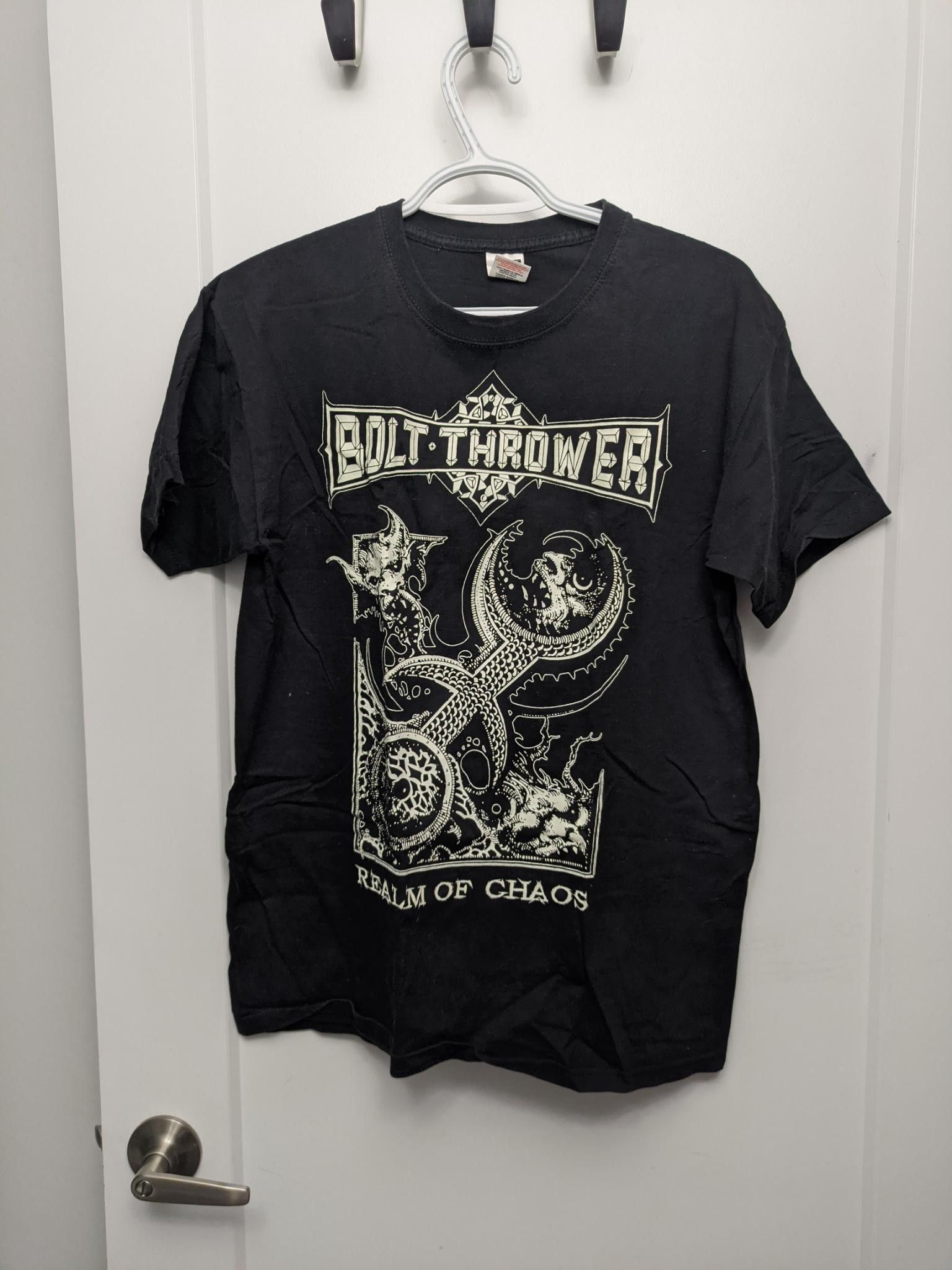 Band Tees RARE AUTHENTIC Bolt Thrower Realm of Chaos Tee from 2014 Size US M / EU 48-50 / 2 - 1 Thumbnail