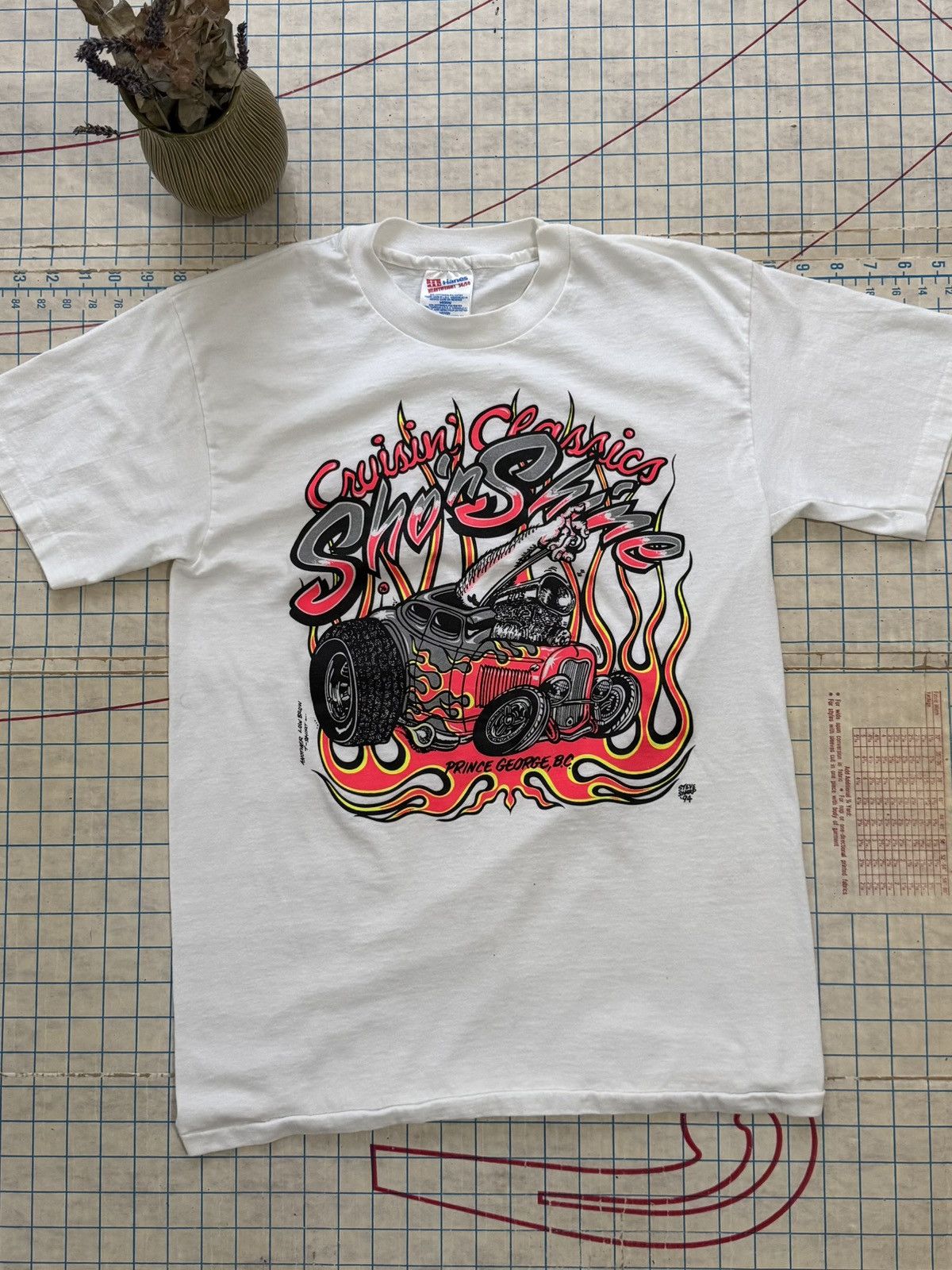 Vintage Vintage Hot Rod Graphic Racing Tee Sho’n Shine Mens Medium Size US M / EU 48-50 / 2 - 1 Thumbnail