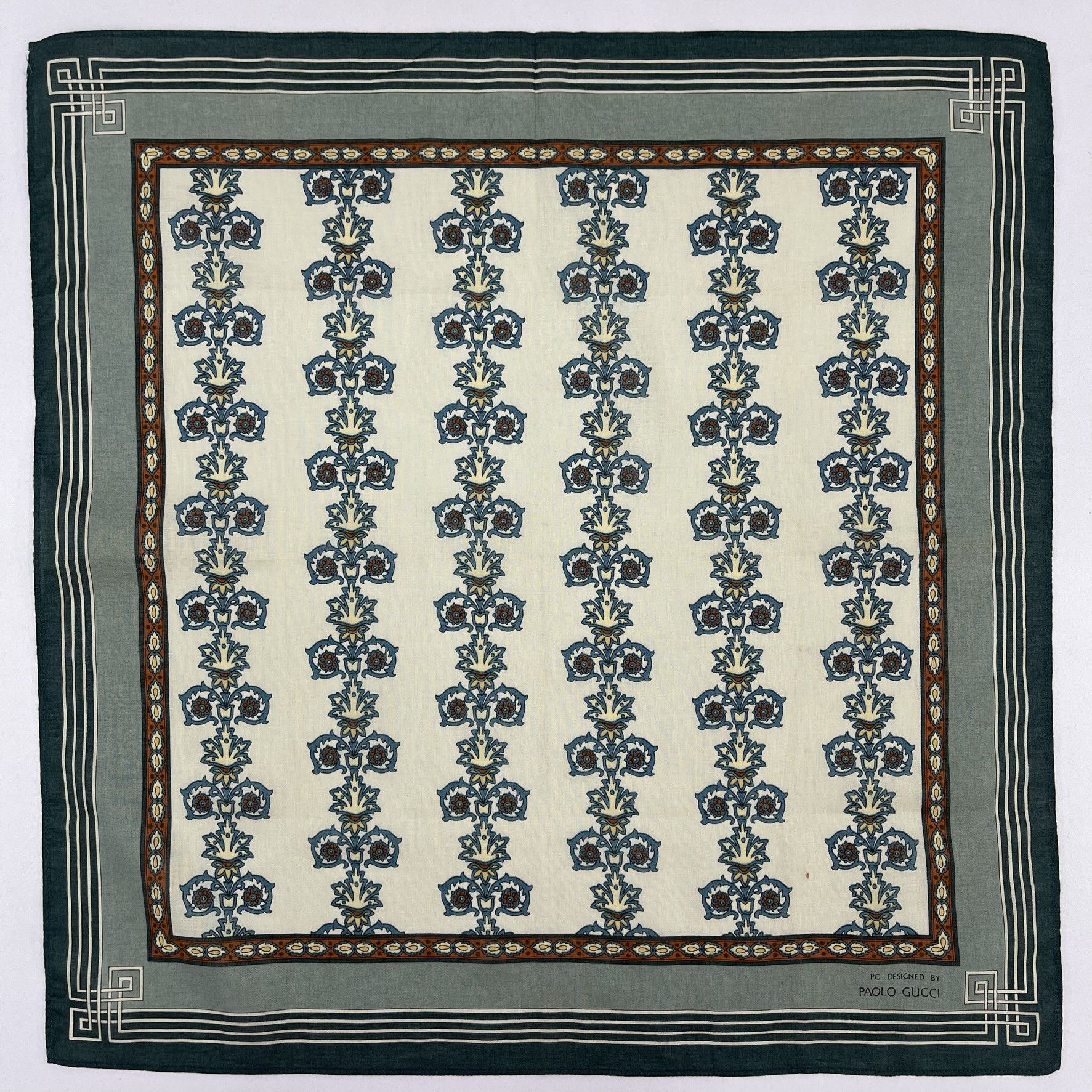 Paolo Gucci Paolo Gucci Handkerchief / Neckerchief / Bandana - 4142 Size ONE SIZE - 2 Thumbnail