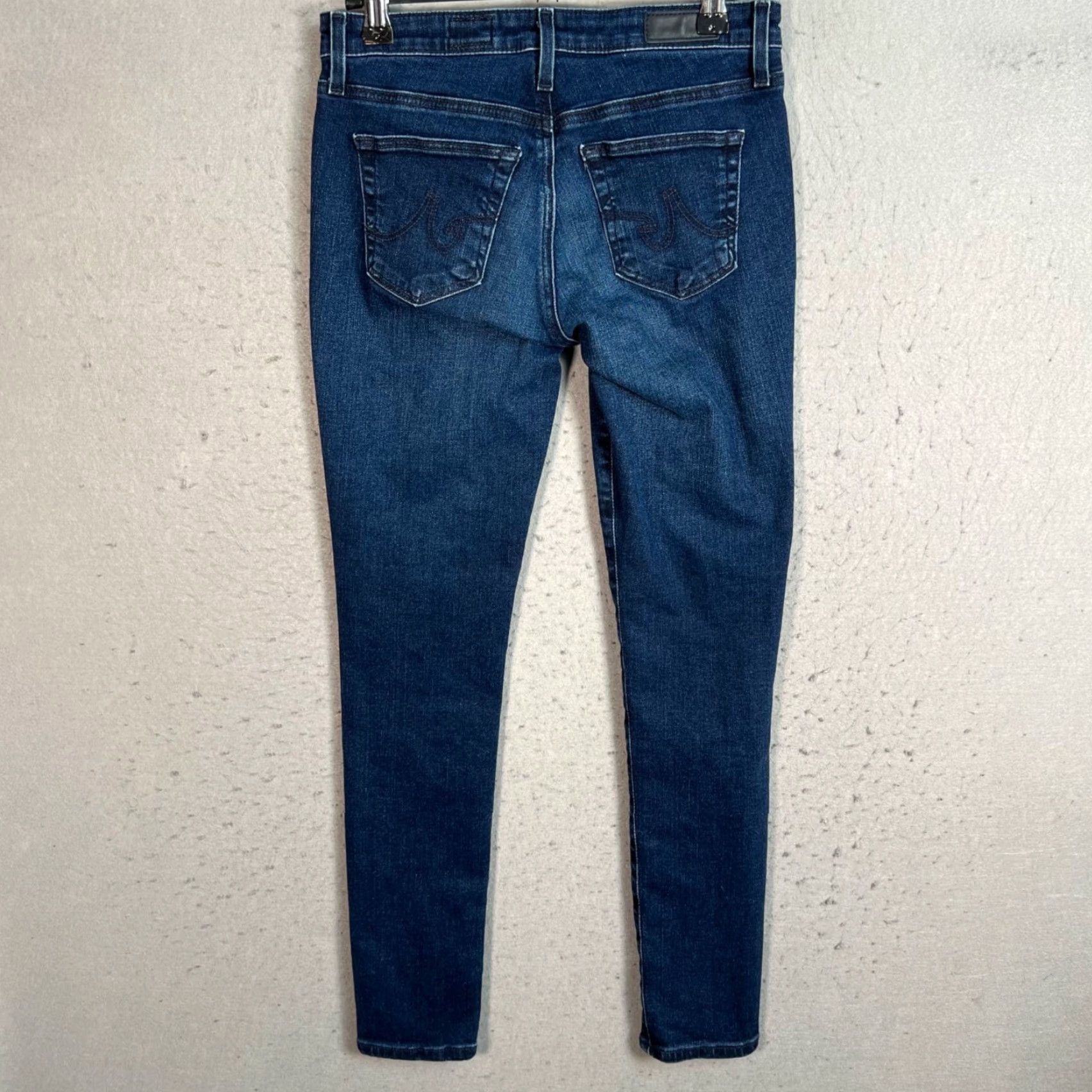 Vintage AG Adriano Goldschmied The Legging Ankle Skinny Jeans Dark Wash Womens Size 26 Size 26" / US 2 / IT 38 - 2 Thumbnail