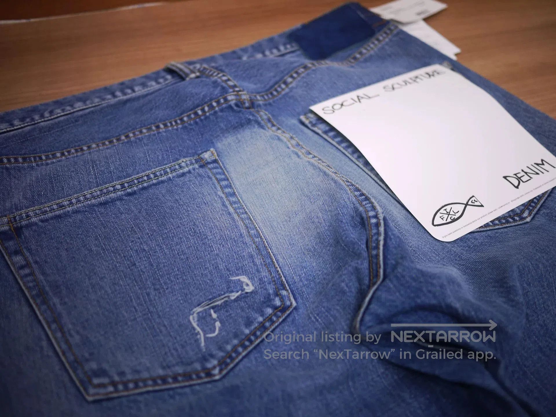 Visvim visvim social sculpture wide leg jeans. Size US 34 / EU 50 - 8 Thumbnail