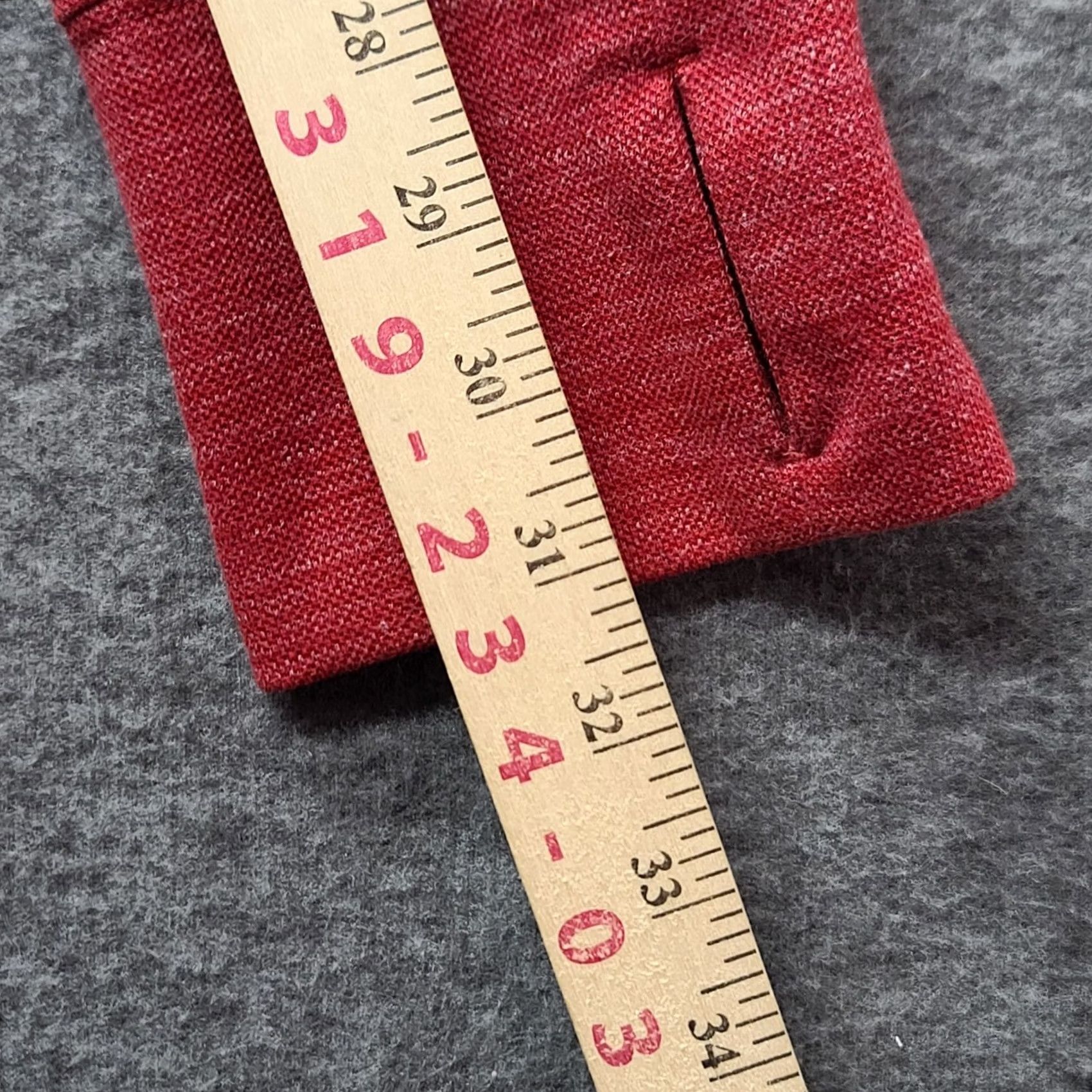 Vintage Duluth Sweatshirt Tunic Womens Large Relaxed Fit Long Sleeve Cowl Neck Red Knit Cotton Polyester Pockets Ballpark? Size L / US 10 / IT 46 - 5 Thumbnail