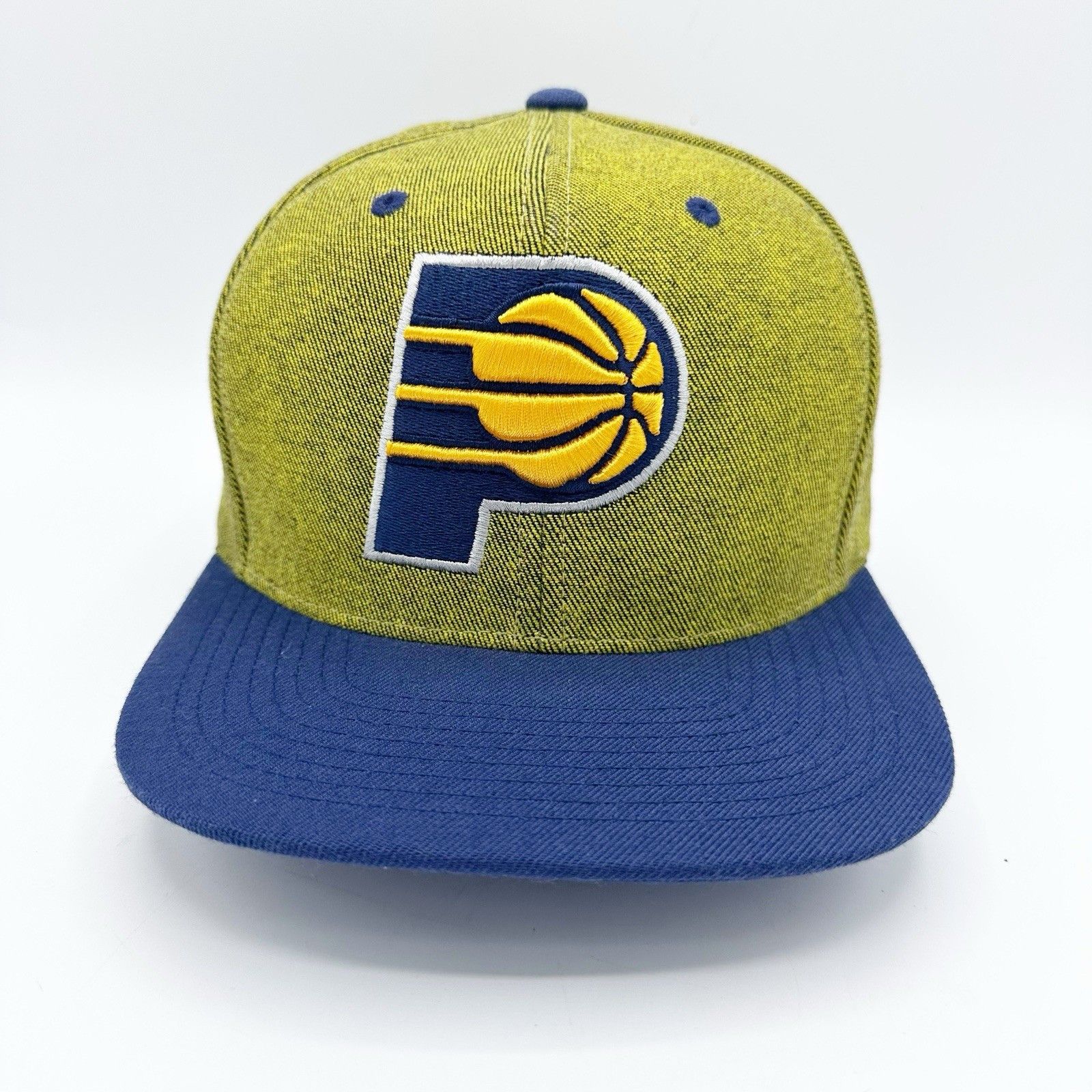 Mitchell & Ness × NBA Inidiana Pacers Mitchell & Ness Heather Two Tone Snapback Size ONE SIZE - 2 Thumbnail