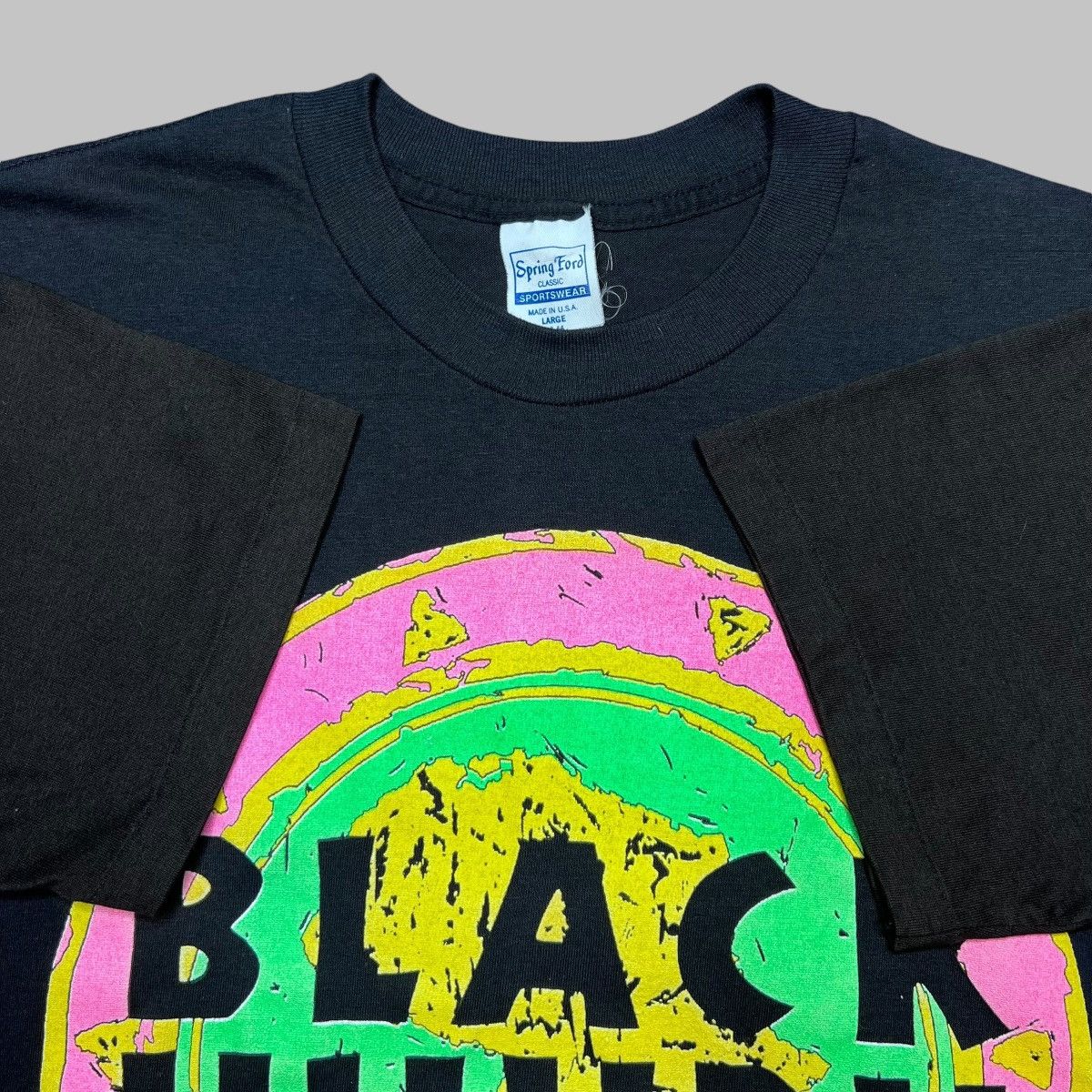 Band Tees × Vintage Vintage 1980s Black Uhuru Reggae Dance Hall T-Shirt Size US L / EU 52-54 / 3 - 3 Thumbnail