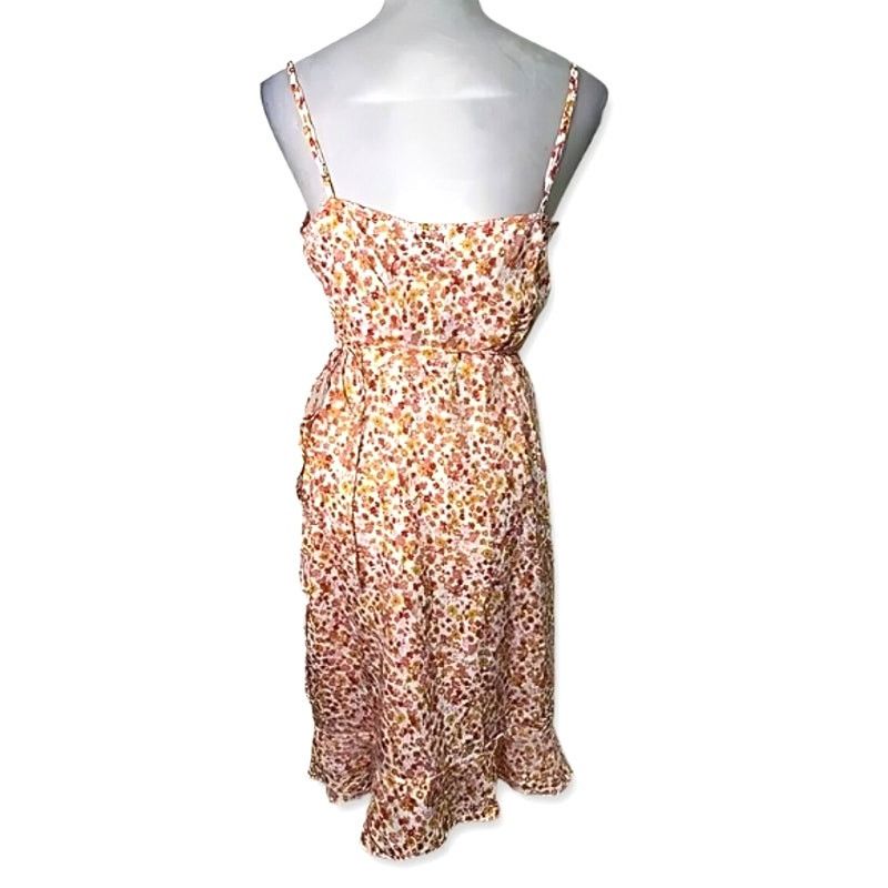 Other Vero Moda Mini Dress Adjustable Straps Ruffle Hem Floral L Size L / US 10 / IT 46 - 5 Thumbnail