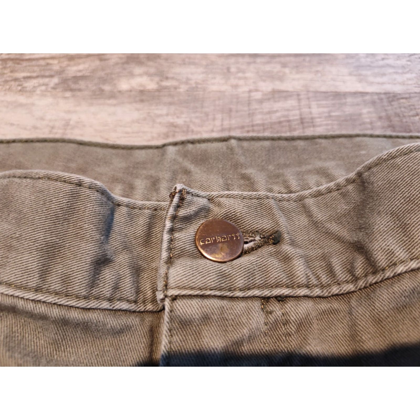 Carhartt VINTAGE Carhartt Pants Carpenter 40x30 Adult Green 90s Mens Relaxed Fit Workwear Carhartt B11 Size US 40 / EU 56 - 6 Thumbnail