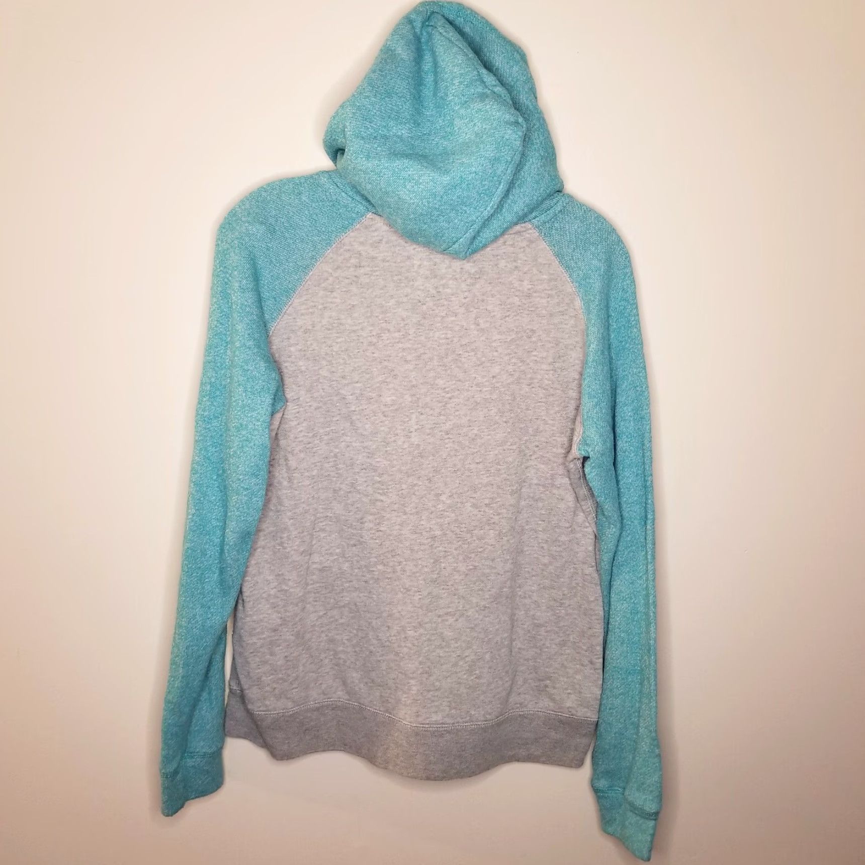 Vintage AEROPOSTALE Hoodie Women Full Zip Size L Gray Blue, Athletic, Casual, Adults Womens Size L / US 10 / IT 46 - 4 Thumbnail