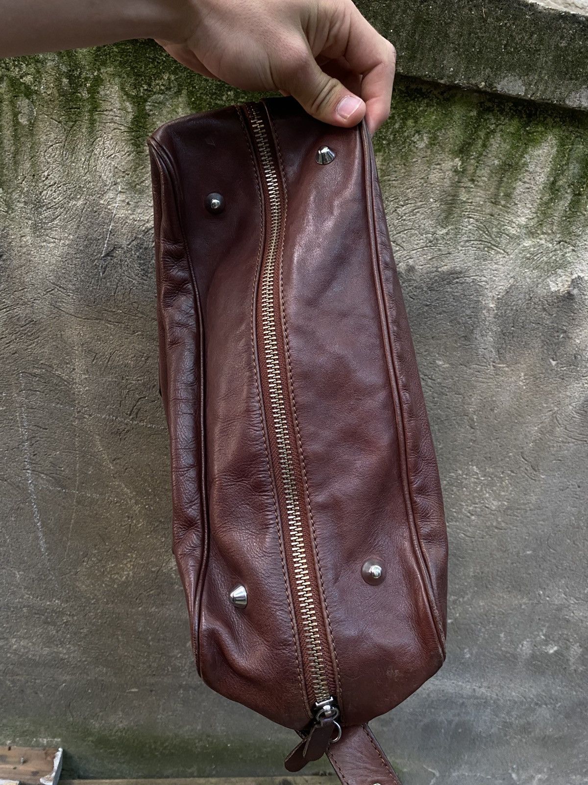 H&M × Maison Margiela × Vintage Maison Margiela x H&M Double Side Leather Bag Size ONE SIZE - 9 Thumbnail