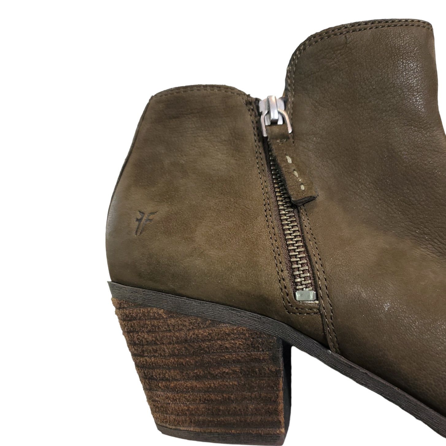 Frye Frye | Judith, Suede Pull on Side Zip Ankle Boots | Size 9 Size US 9 / IT 39 - 5 Thumbnail