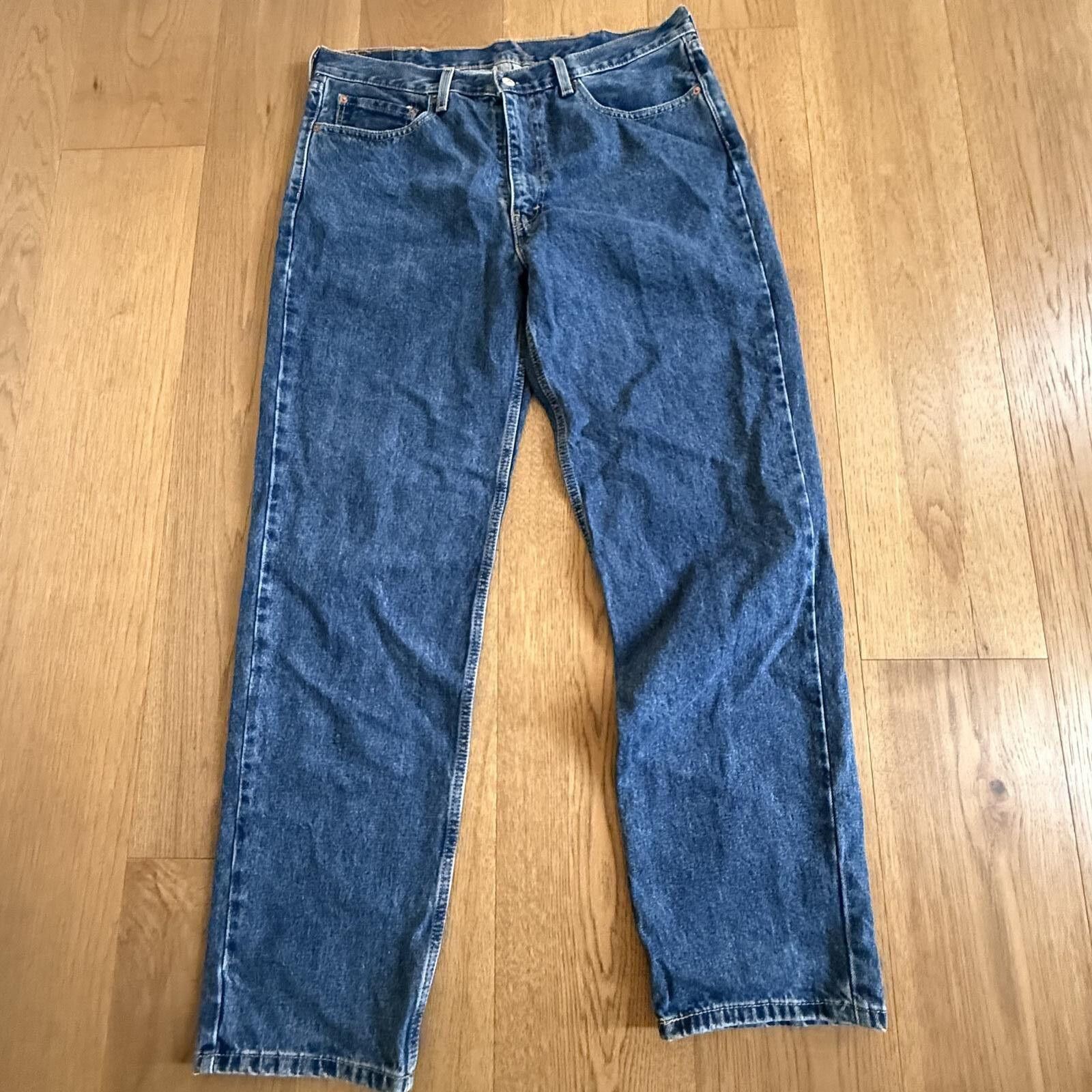 Levi's Levi's 550 Relaxed Fit Blue Denim Jeans W38 L34 Size US 38 / EU 54 - 3 Thumbnail