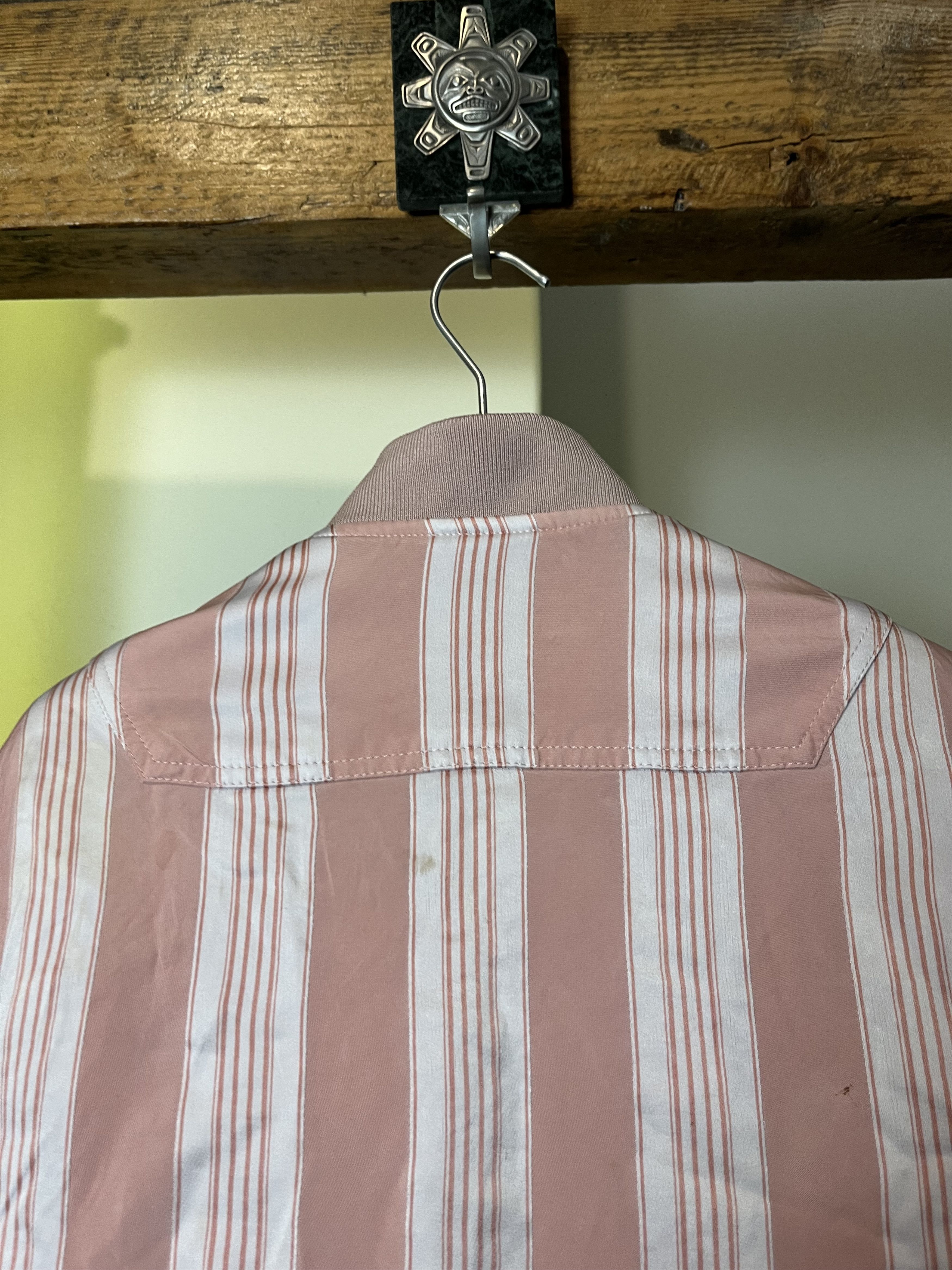 Acne Studios Acne Studios Varden VI STR SS16 Striped Padded Bomber Jacket Size US S / EU 44-46 / 1 - 7 Thumbnail