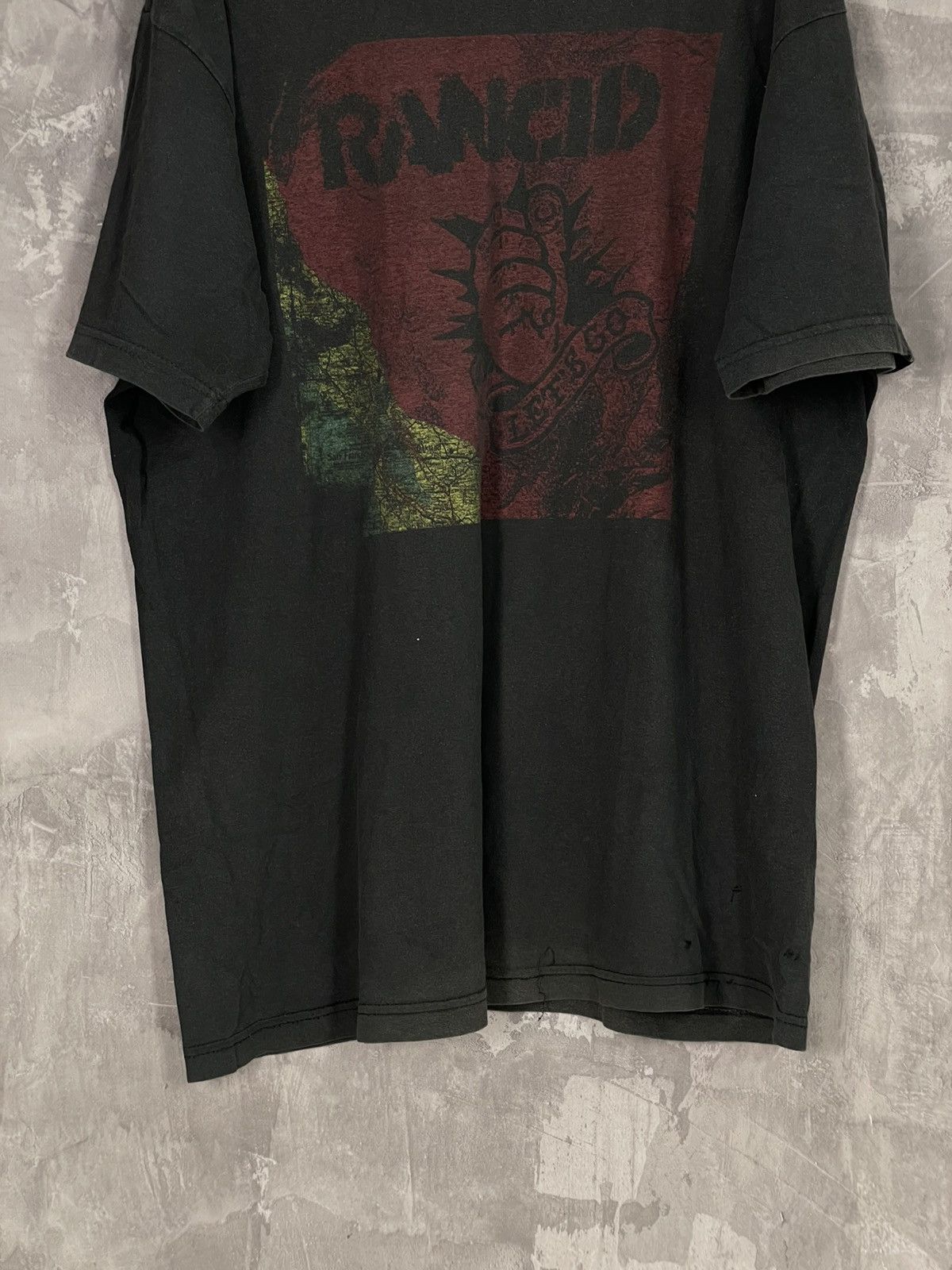 Band Tees × Vintage Vintage 1994s Rancid Punk Rock Band T-Shirt Size US L / EU 52-54 / 3 - 5 Thumbnail