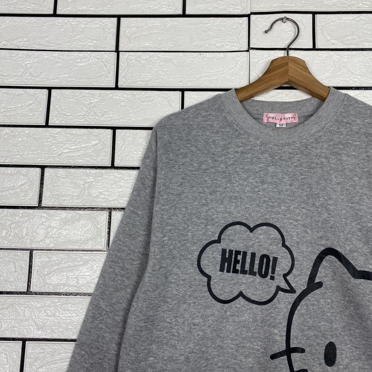 Japanese Brand 📌Vintage Sweatshirt Hello Kitty Big Logo Size US M / EU 48-50 / 2 - 8 Thumbnail