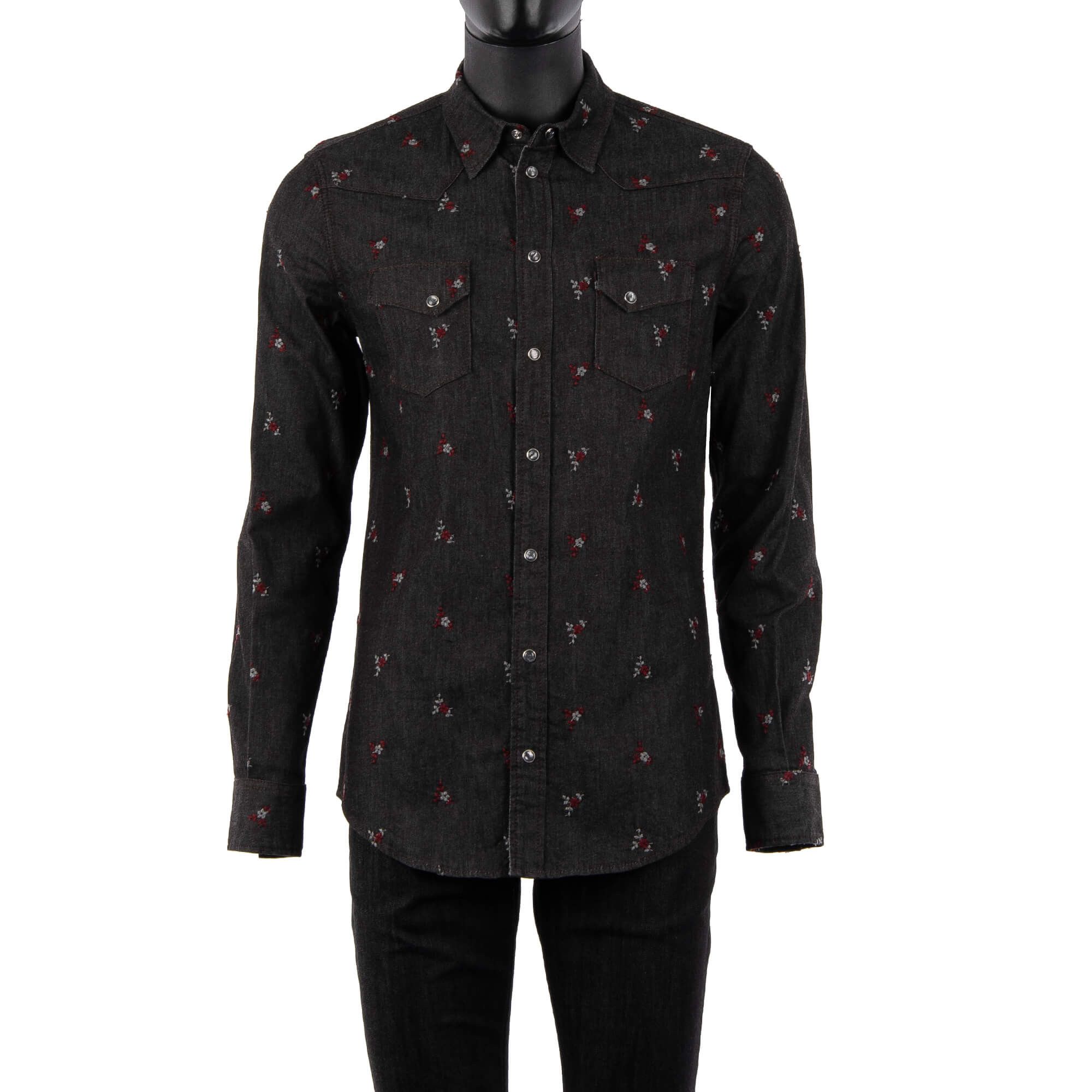 o1y0125 Denim Shirt in Black