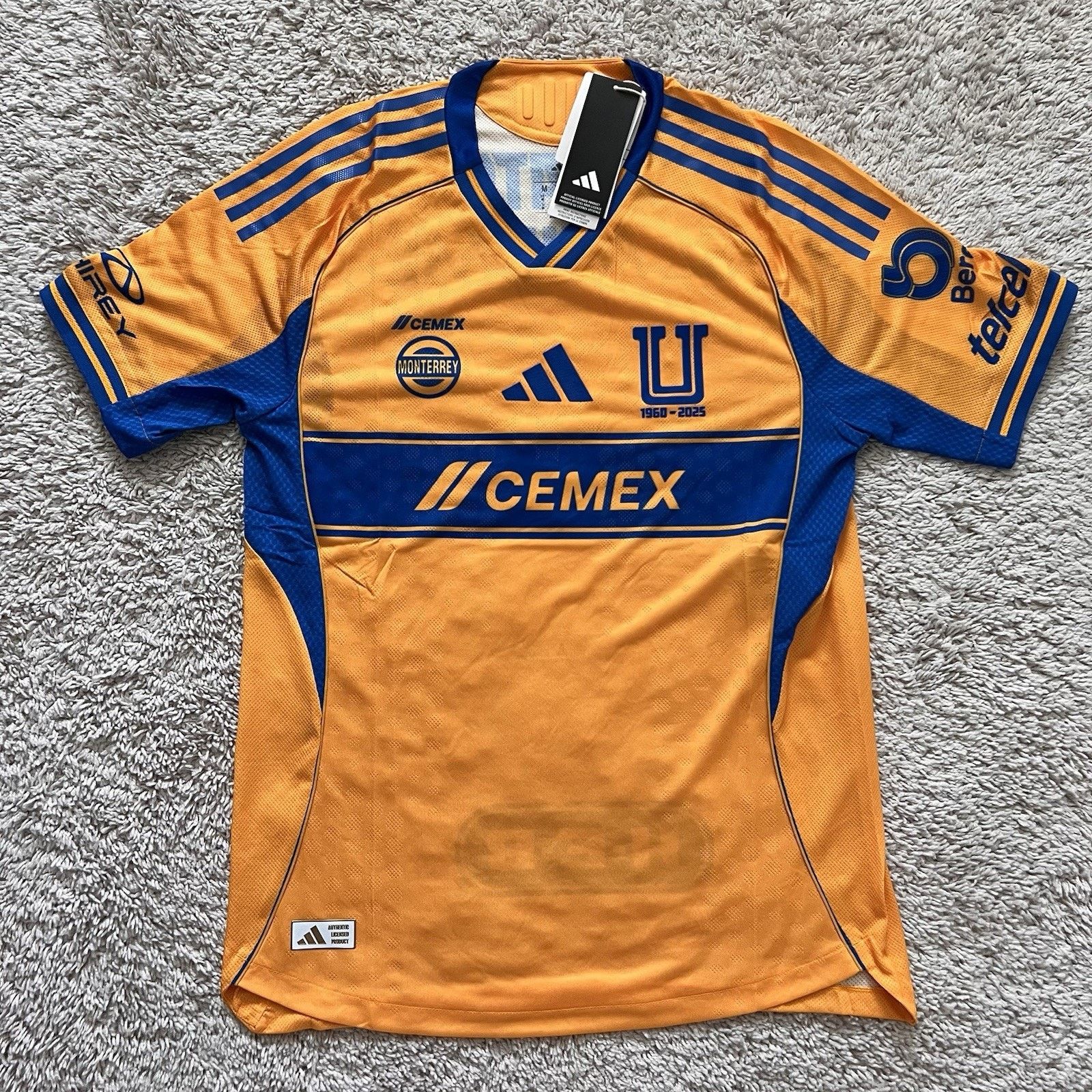 Adidas adidas Tigres UANL 25/26 Authentic Soccer Jersey Size XL NWT Size US XL / EU 56 / 4 - 1 Thumbnail