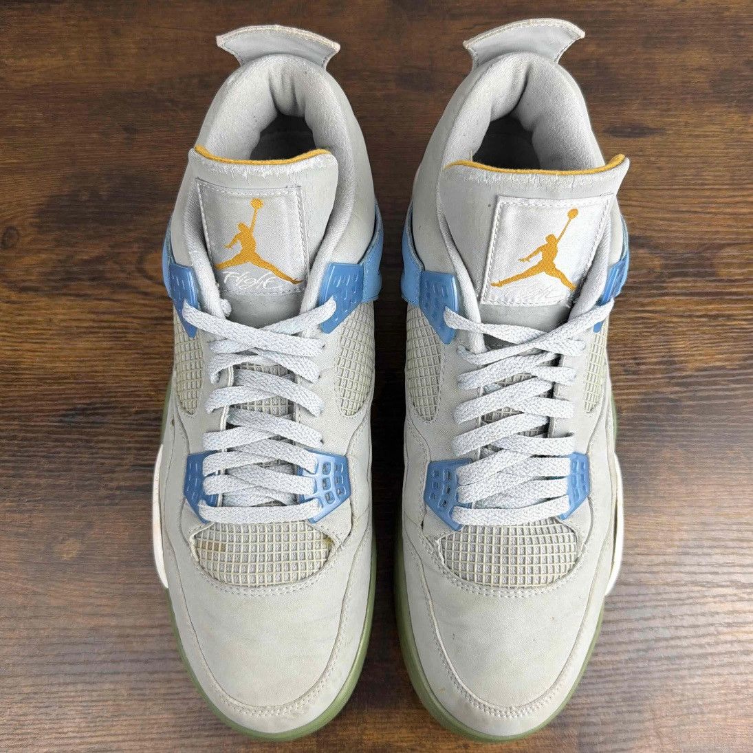 Jordan Brand Air Jordan 4 Retro LS Mist Blue 2006 314254-041 Men’s Rare Size US 13 / EU 46 - 5 Thumbnail