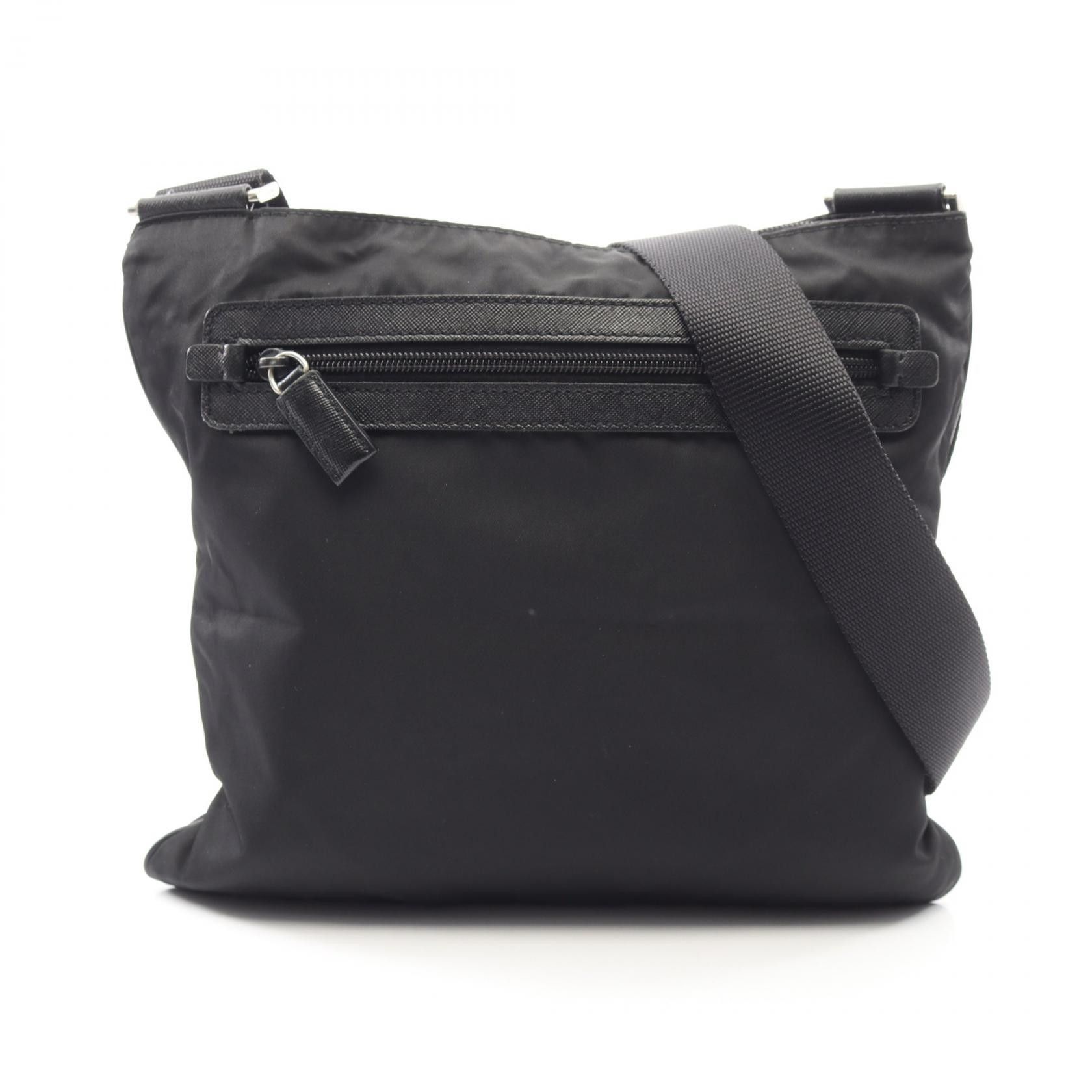 Prada Prada Prada VIAGGIO Nylon Saffiano Leather Shoulder Bag Textile Shoulder Bag VA0340 DUTY FREE for USA Size ONE SIZE - 1 Thumbnail