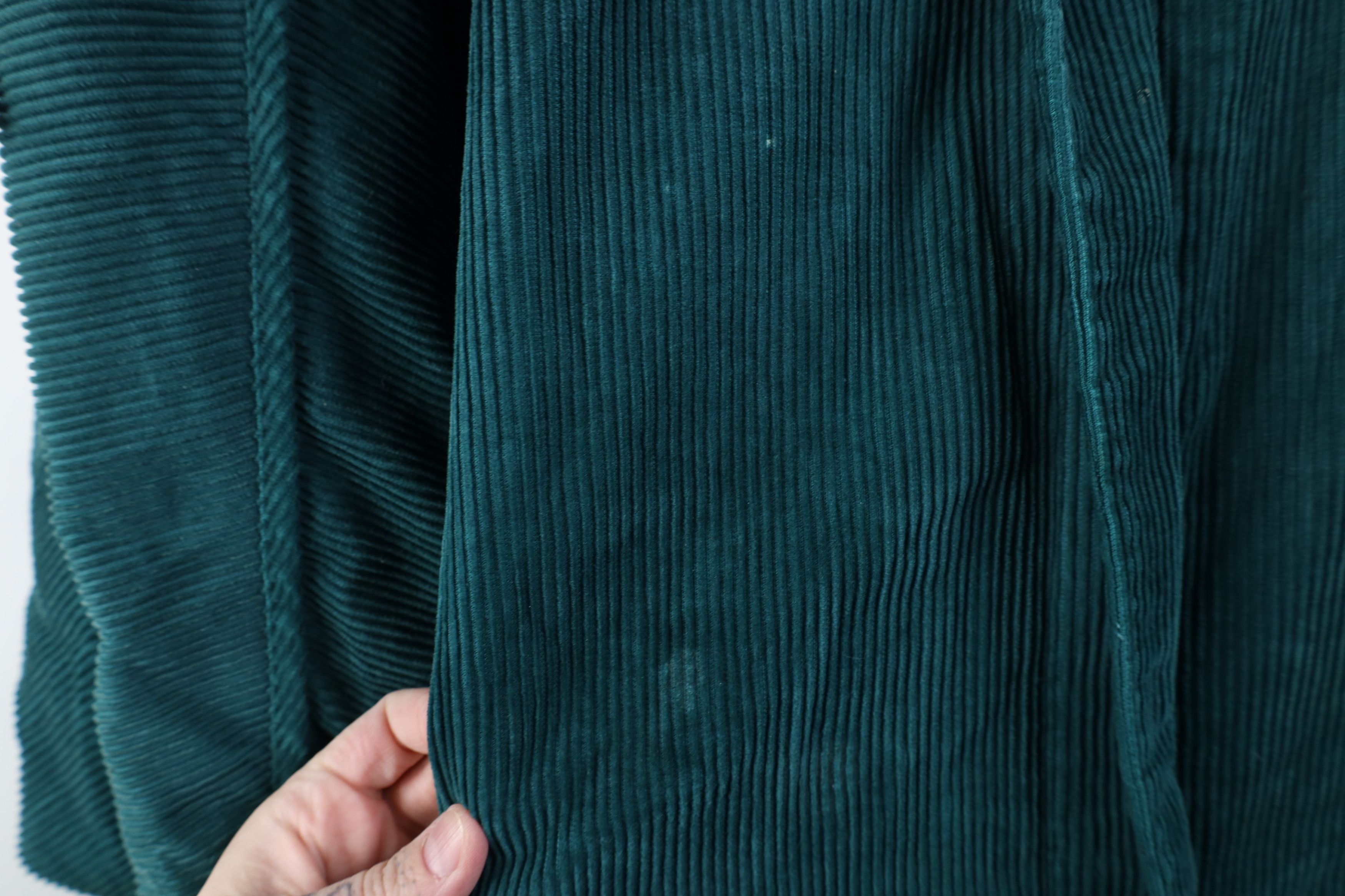 Vintage Vintage 80s 90s Streetwear Lined Hooded Corduroy Jacket Size L / US 10 / IT 46 - 4 Thumbnail