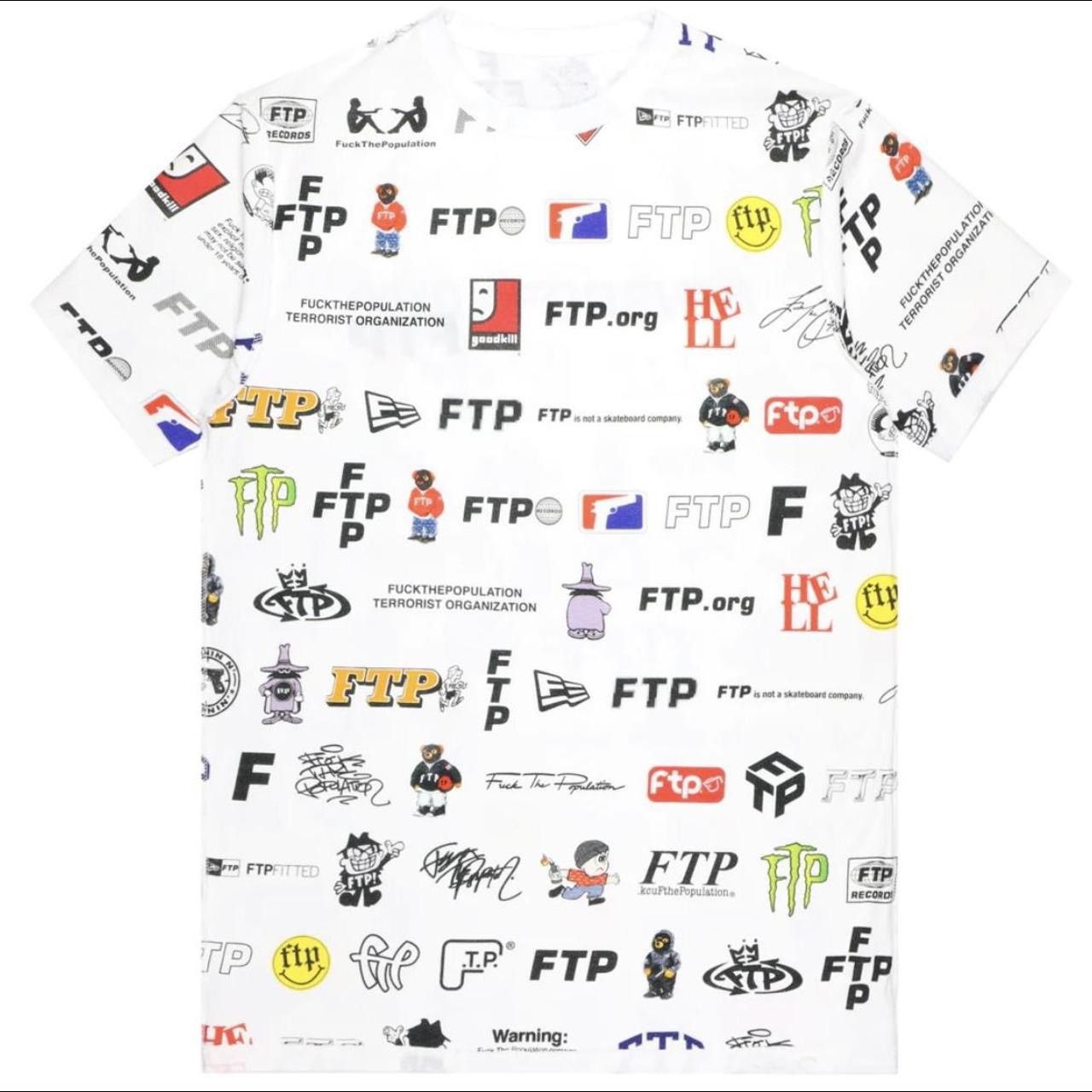 Fuck The Population FTP 13 Year Anniversary Tee Size US M / EU 48-50 / 2 - 4 Thumbnail