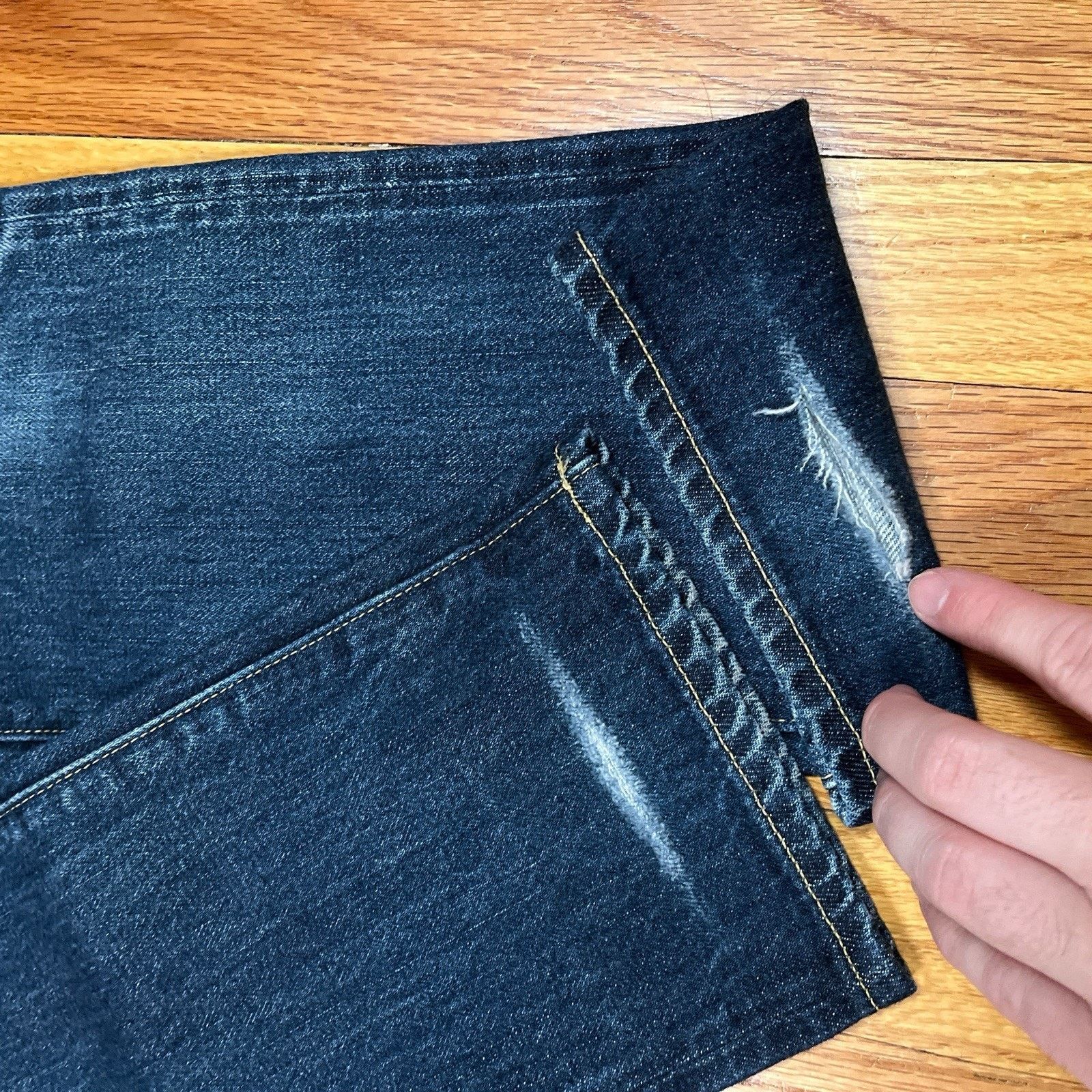 Visvim visvim Social Sculpture 10R Denim Jean 30x27 Japan Selvedge Size US 30 / EU 46 - 13 Thumbnail