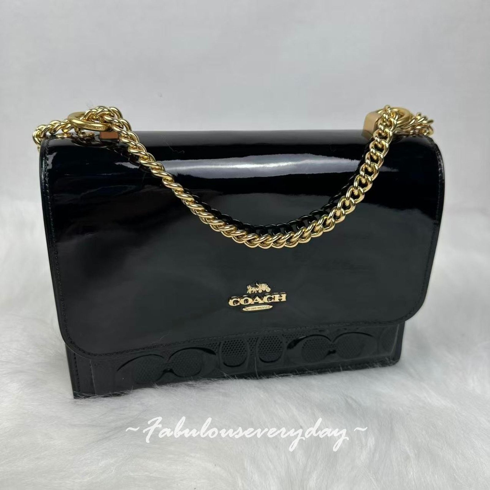 Coach COACH Klare Crossbody Shoulder Sig Leather/Gold/Black 3-Way Size ONE SIZE - 1 Thumbnail