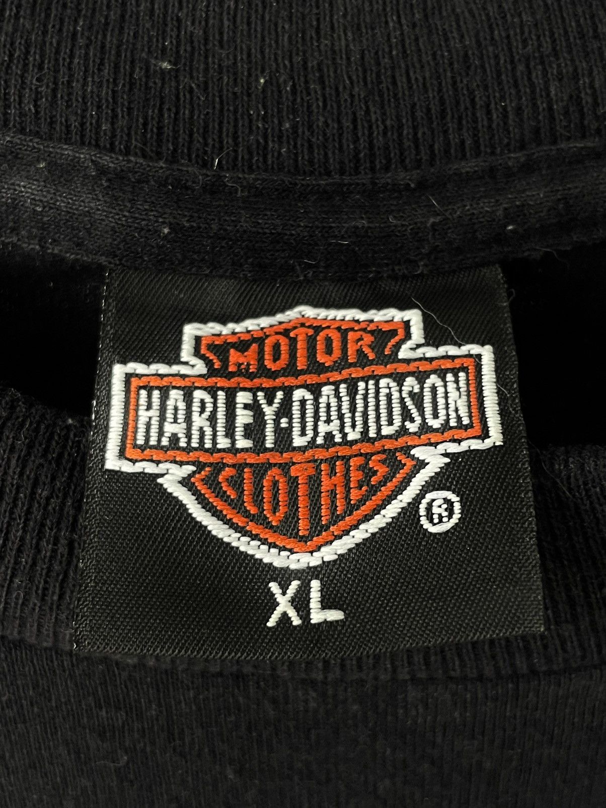 Harley Davidson × Vintage *RARE* Vintage Harley Davidson 3D Emblem 1990 T-Shirt Biker Size US XL / EU 56 / 4 - 9 Thumbnail